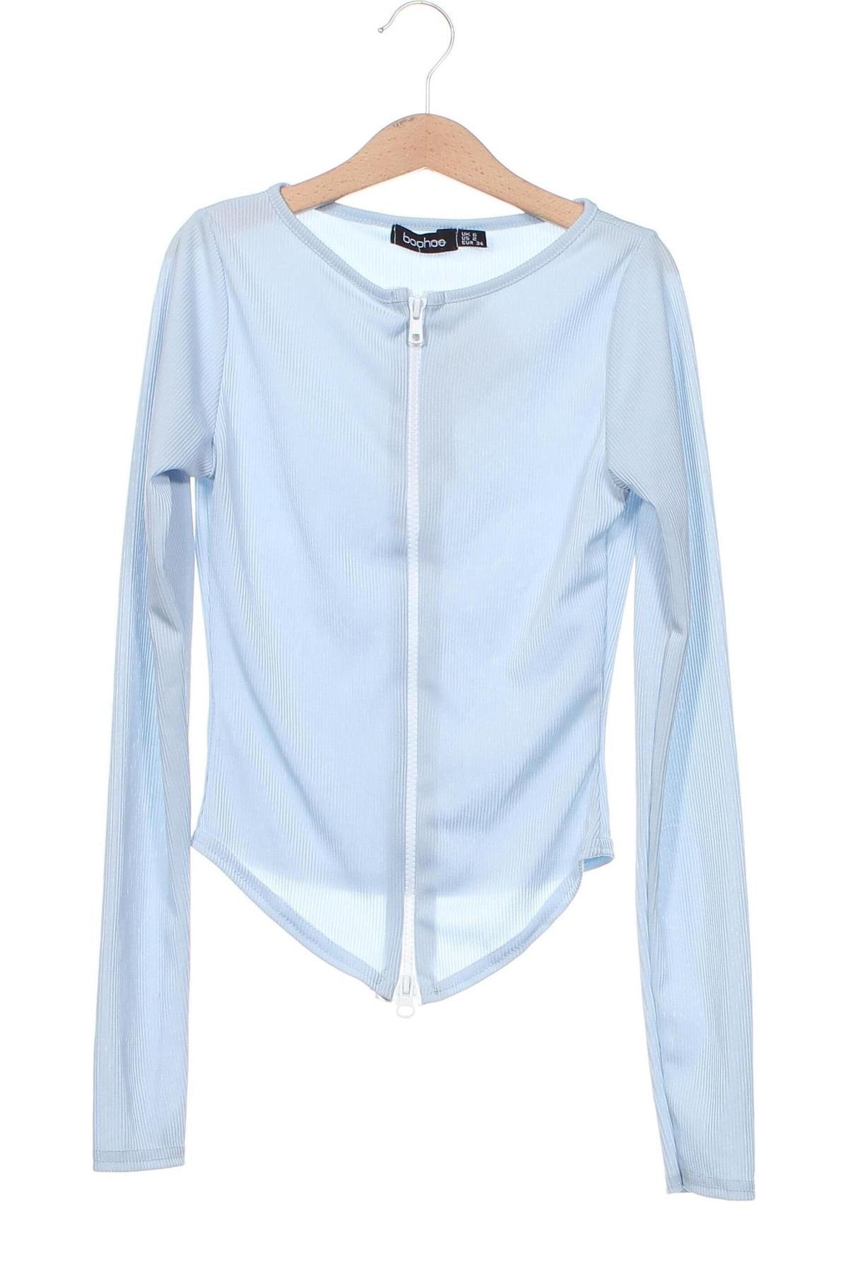 Damen Sportoberteil Boohoo, Größe XS, Farbe Blau, Preis € 20,62