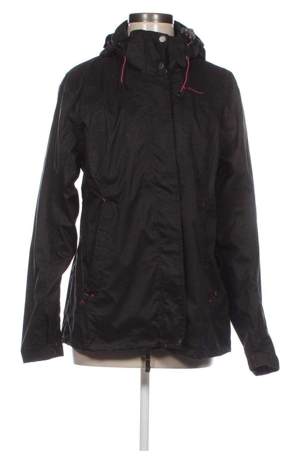 Γυναικείο μπουφάν Decathlon, Μέγεθος L, Χρώμα Μαύρο, Τιμή 10,39 €