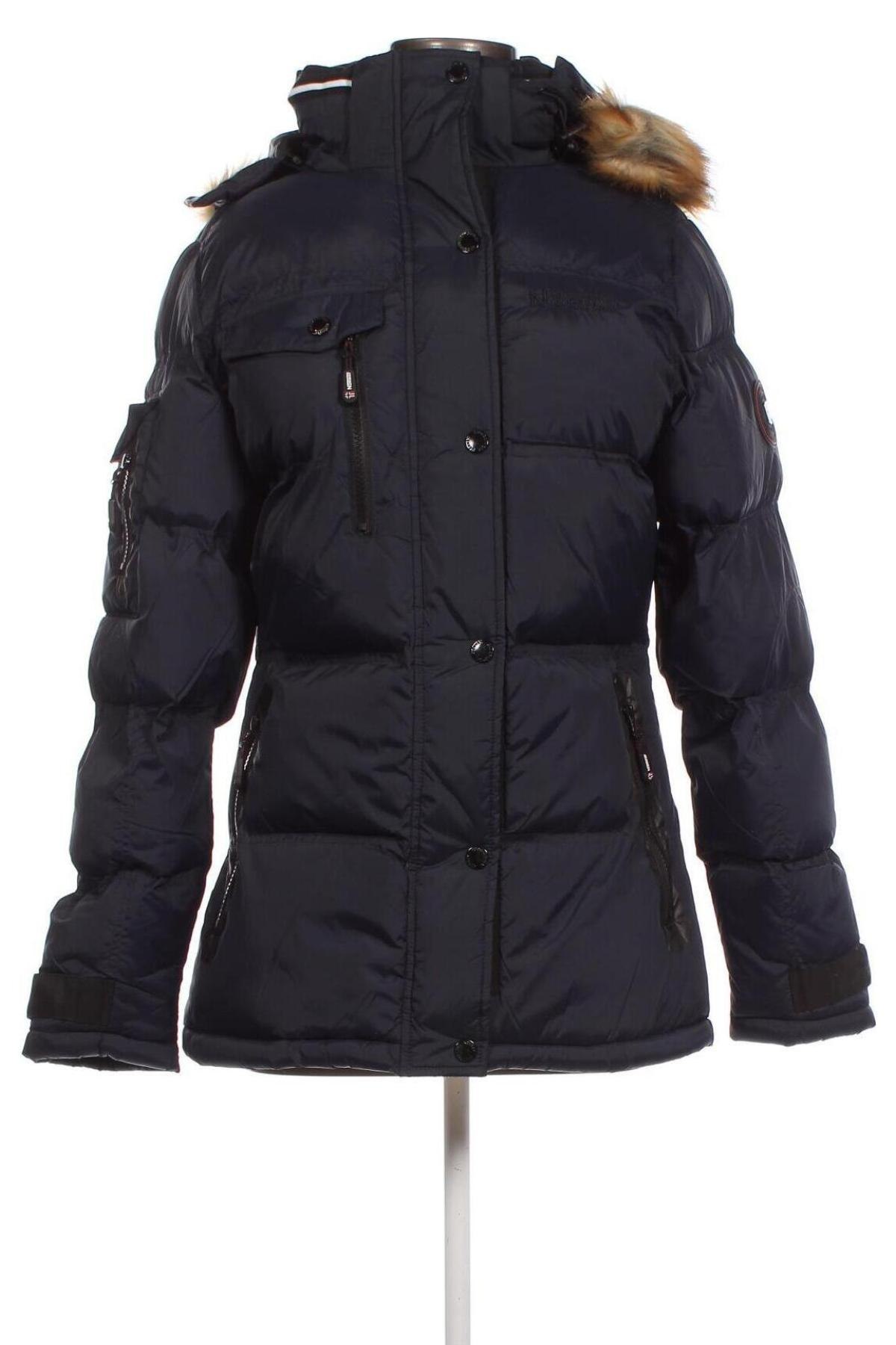 Γυναικείο μπουφάν Geographical Norway, Μέγεθος S, Χρώμα Μπλέ, Τιμή 80,52 €