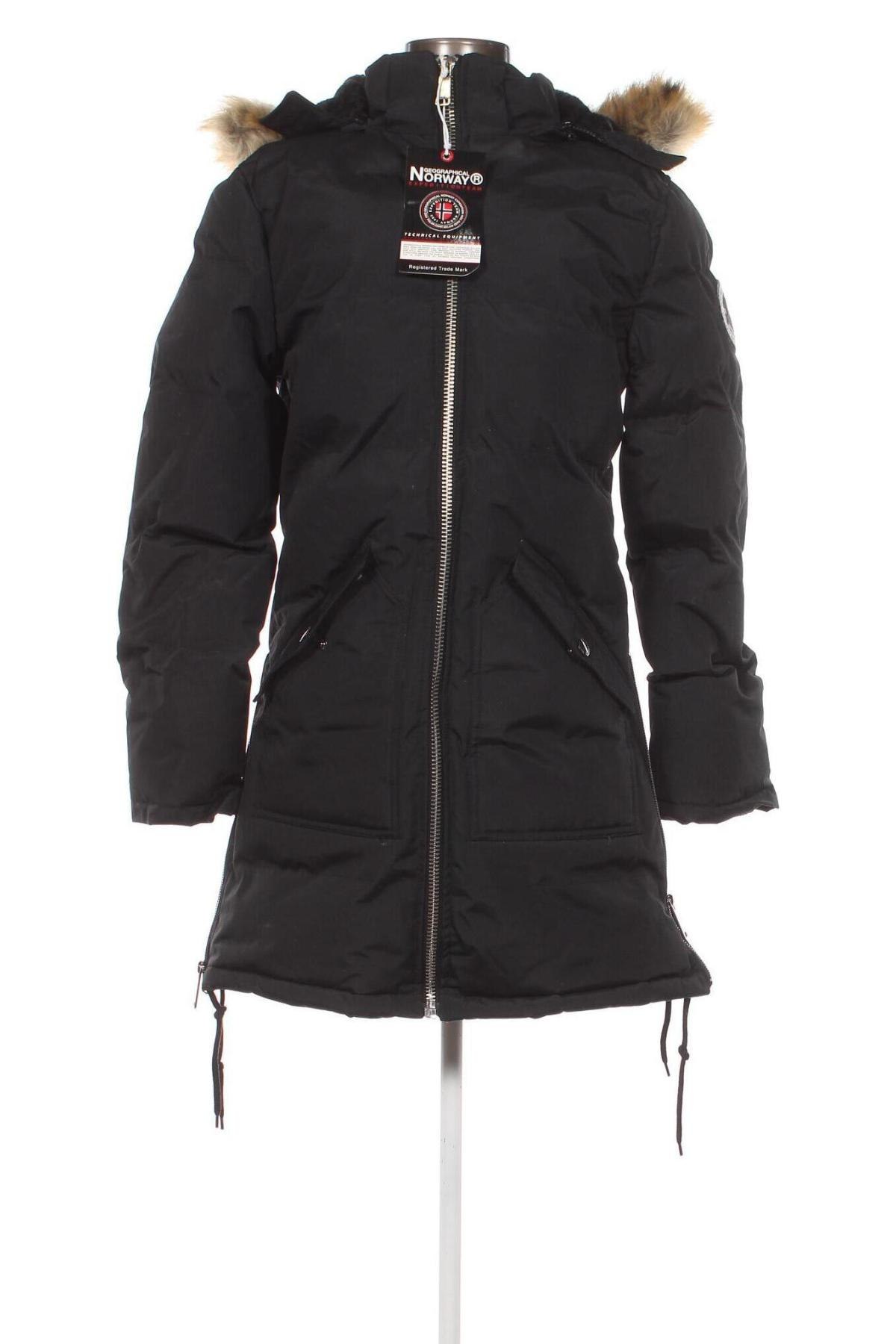 Γυναικείο μπουφάν Geographical Norway, Μέγεθος M, Χρώμα Μαύρο, Τιμή 196,39 €