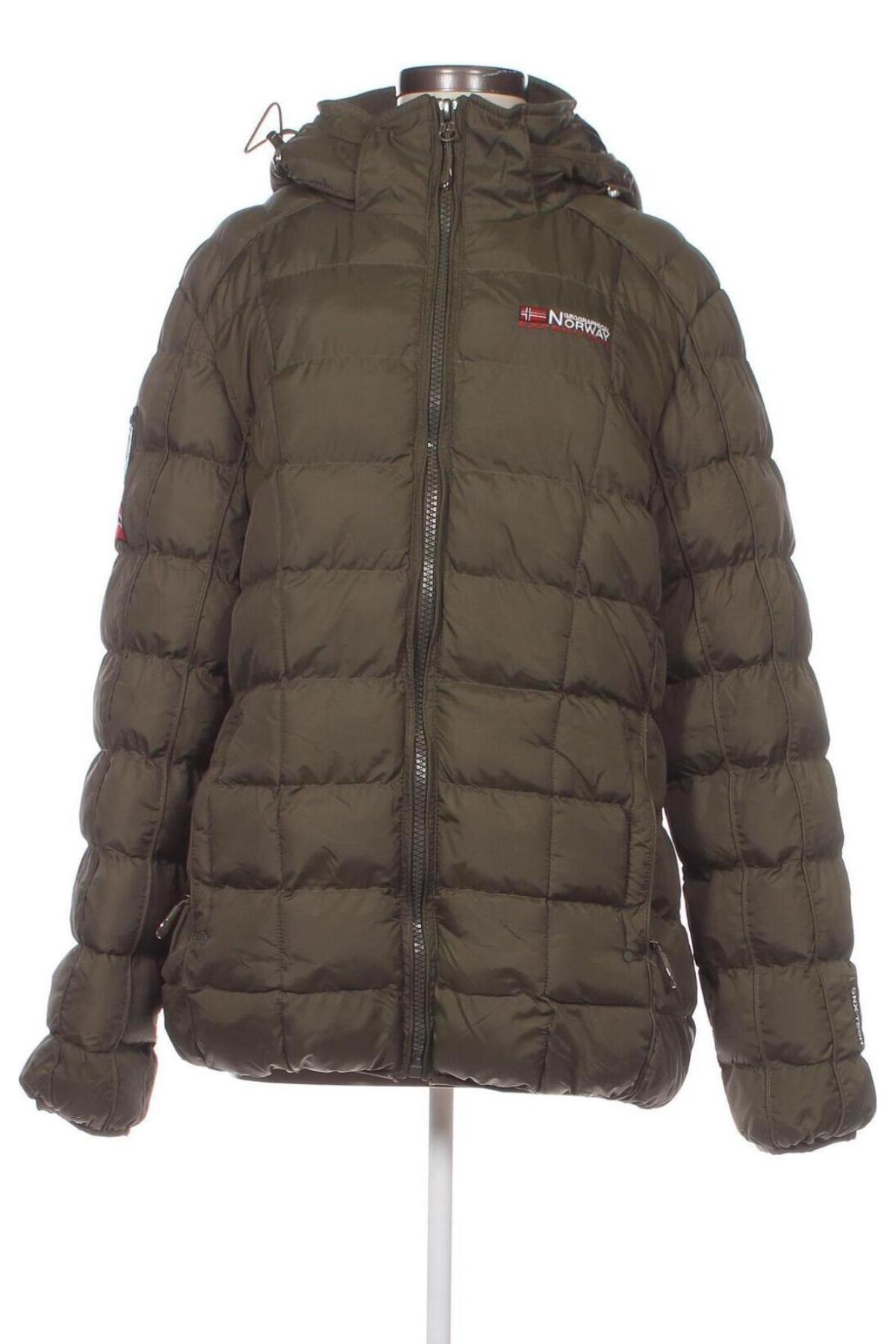 Geacă de femei Geographical Norway, Mărime XL, Culoare Verde, Preț 585,53 Lei