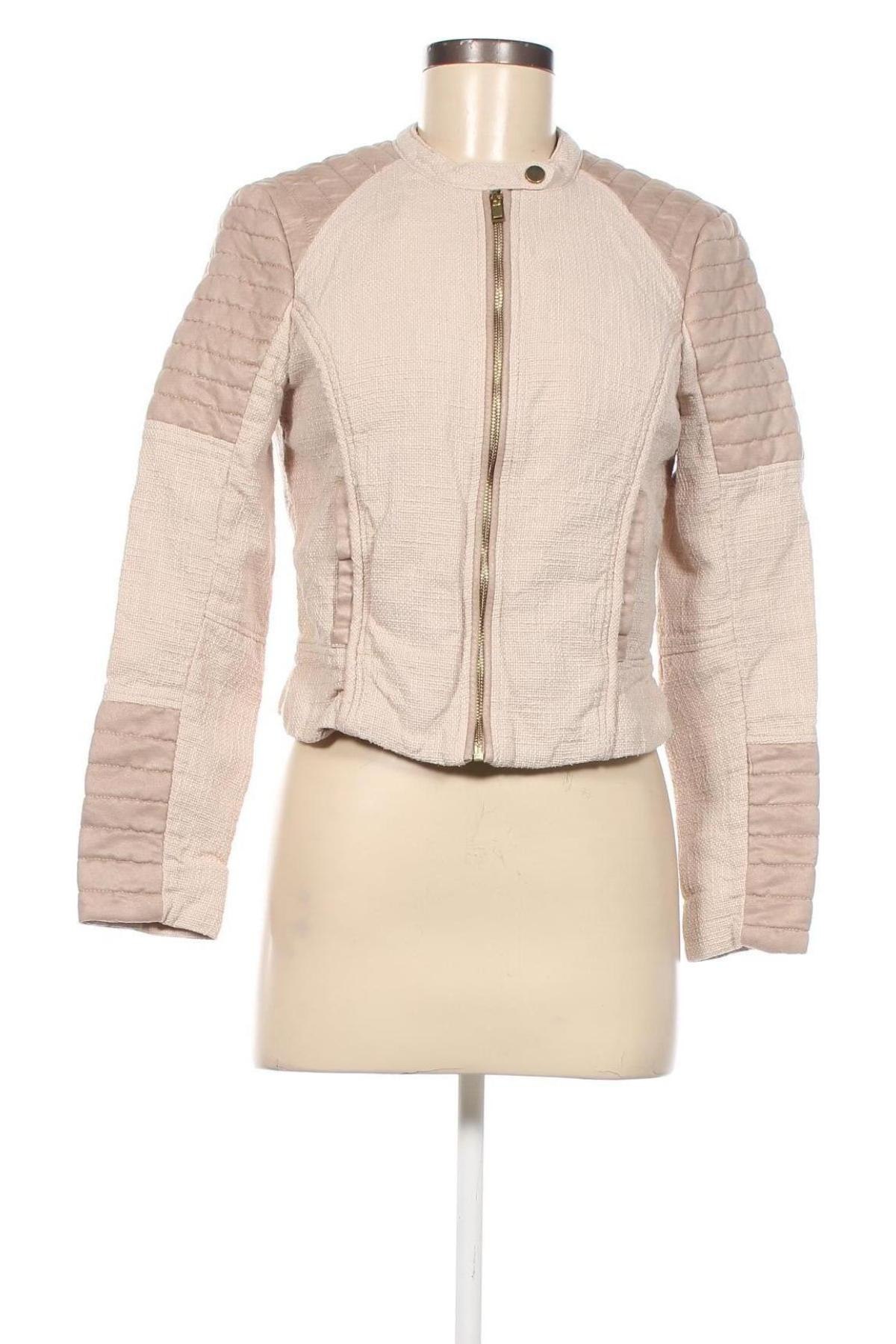 Γυναικείο μπουφάν H&M, Μέγεθος M, Χρώμα  Μπέζ, Τιμή 6,53 €