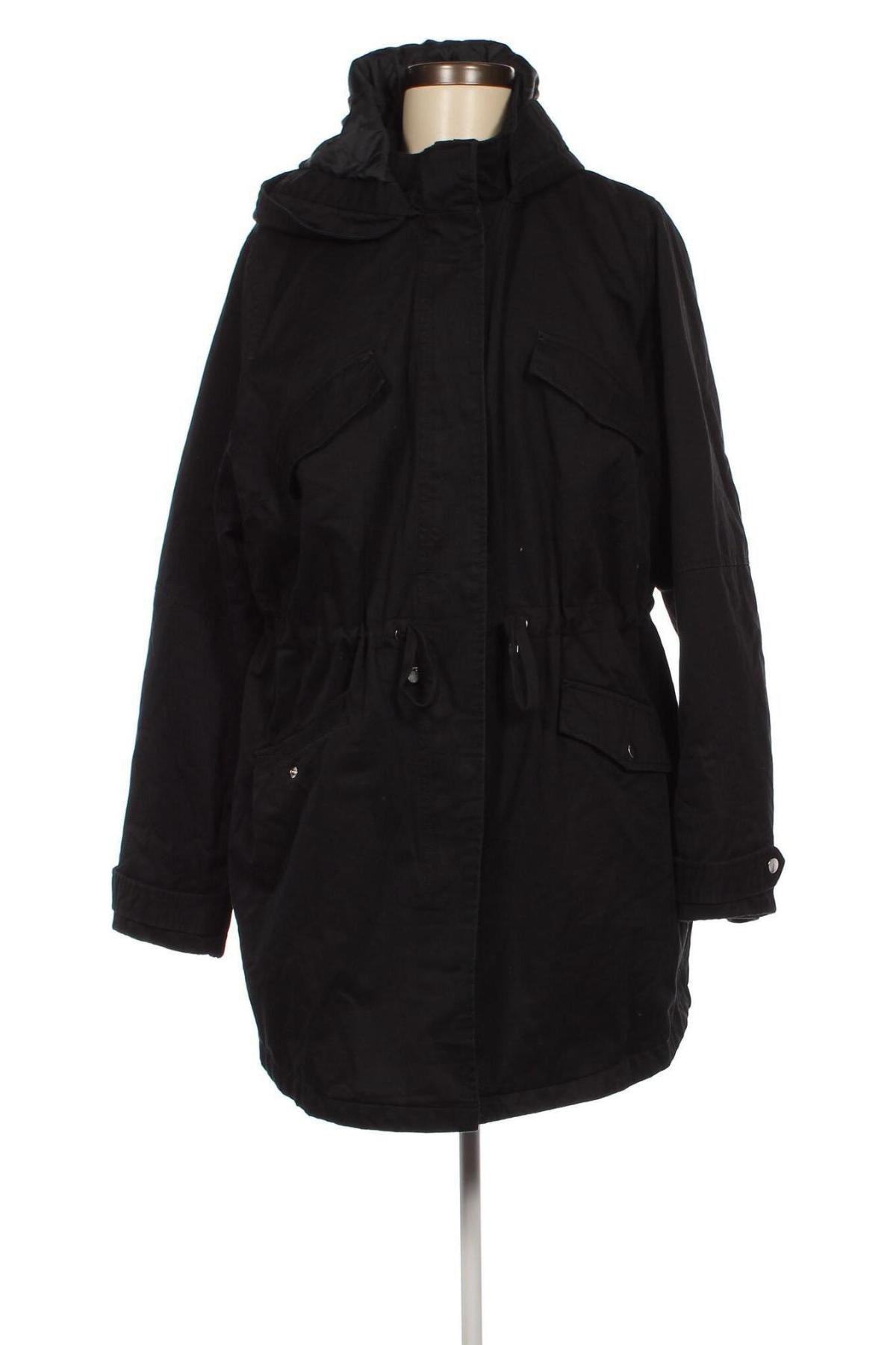 Γυναικείο μπουφάν H&M Divided, Μέγεθος XL, Χρώμα Μαύρο, Τιμή 13,63 €