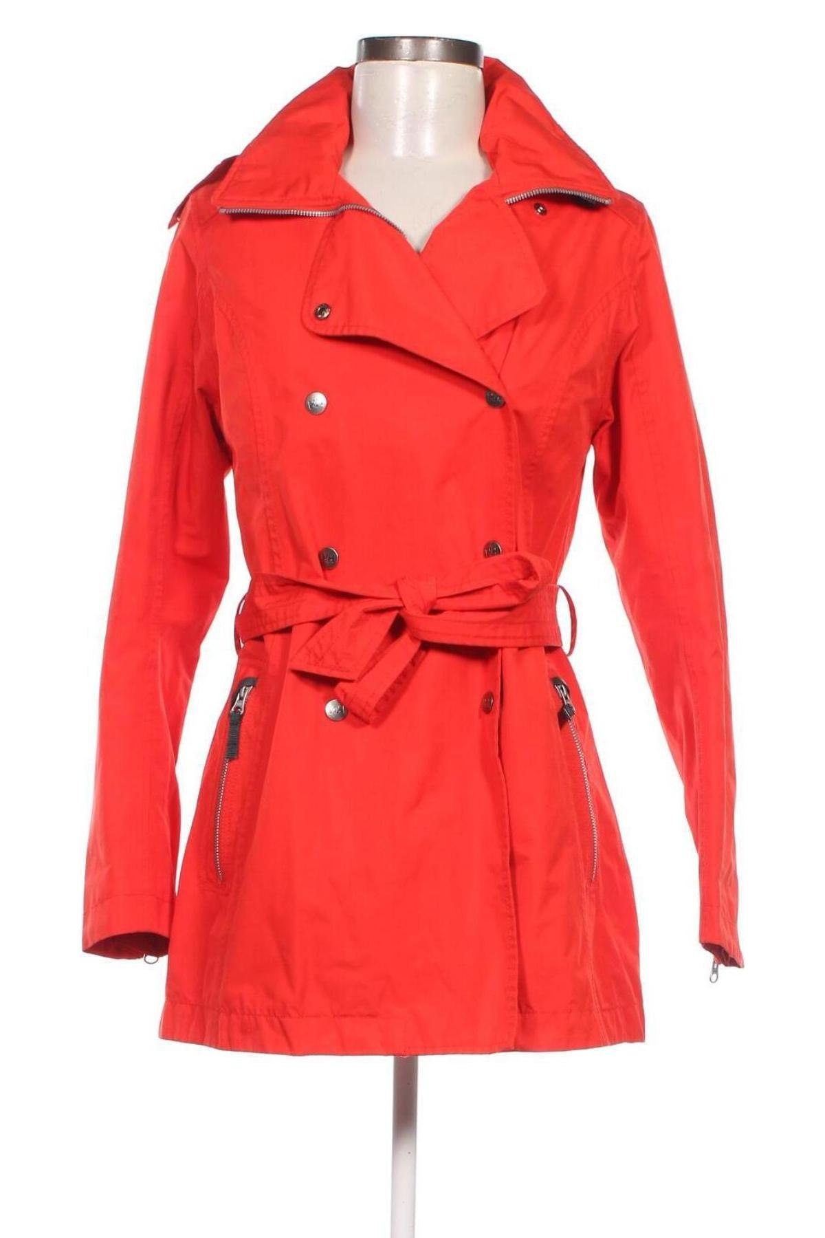 Damen Trench Coat Helly Hansen, Größe S, Farbe Rot, Preis € 46,12