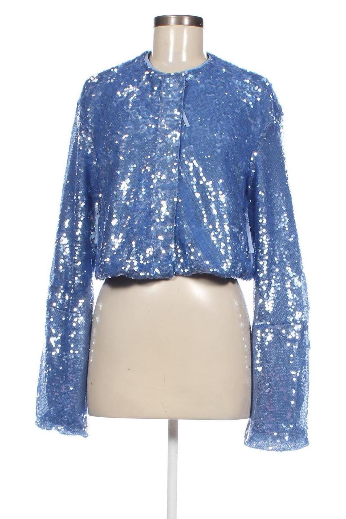 Dámska bunda  Karen Millen, Veľkosť L, Farba Modrá, Cena  90,62 €