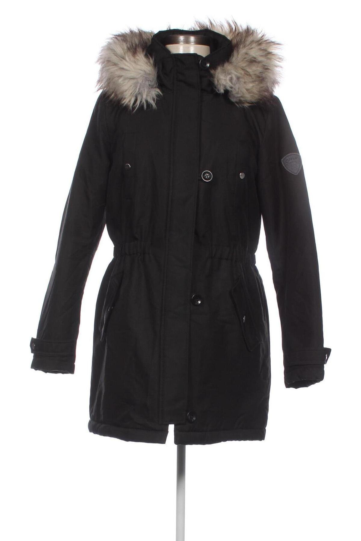 Dámska bunda  ONLY, Veľkosť L, Farba Čierna, Cena  17,90 €