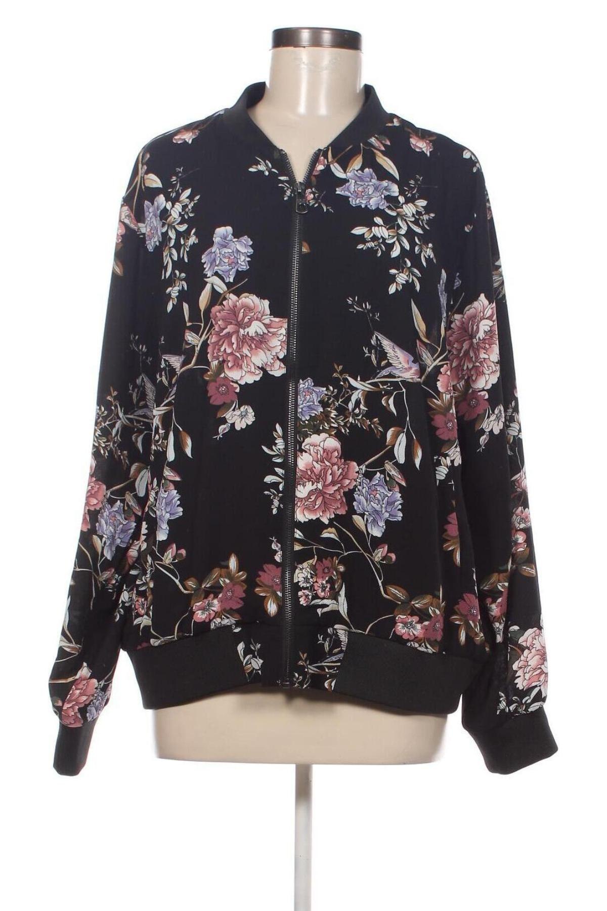 Γυναικείο μπουφάν ONLY Carmakoma, Μέγεθος XL, Χρώμα Πολύχρωμο, Τιμή 15,22 €