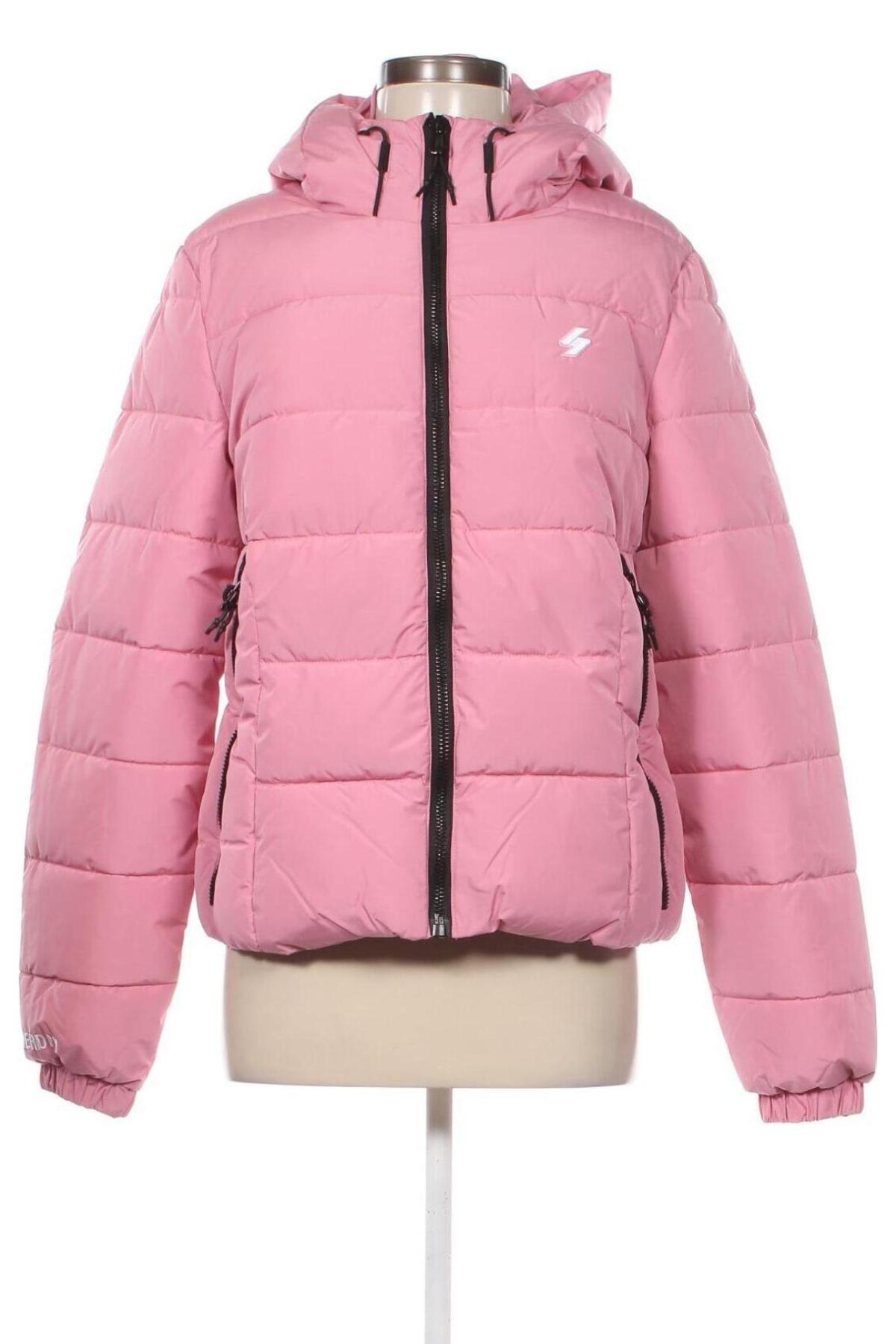 Γυναικείο μπουφάν Superdry, Μέγεθος M, Χρώμα Ρόζ , Τιμή 26,23 €