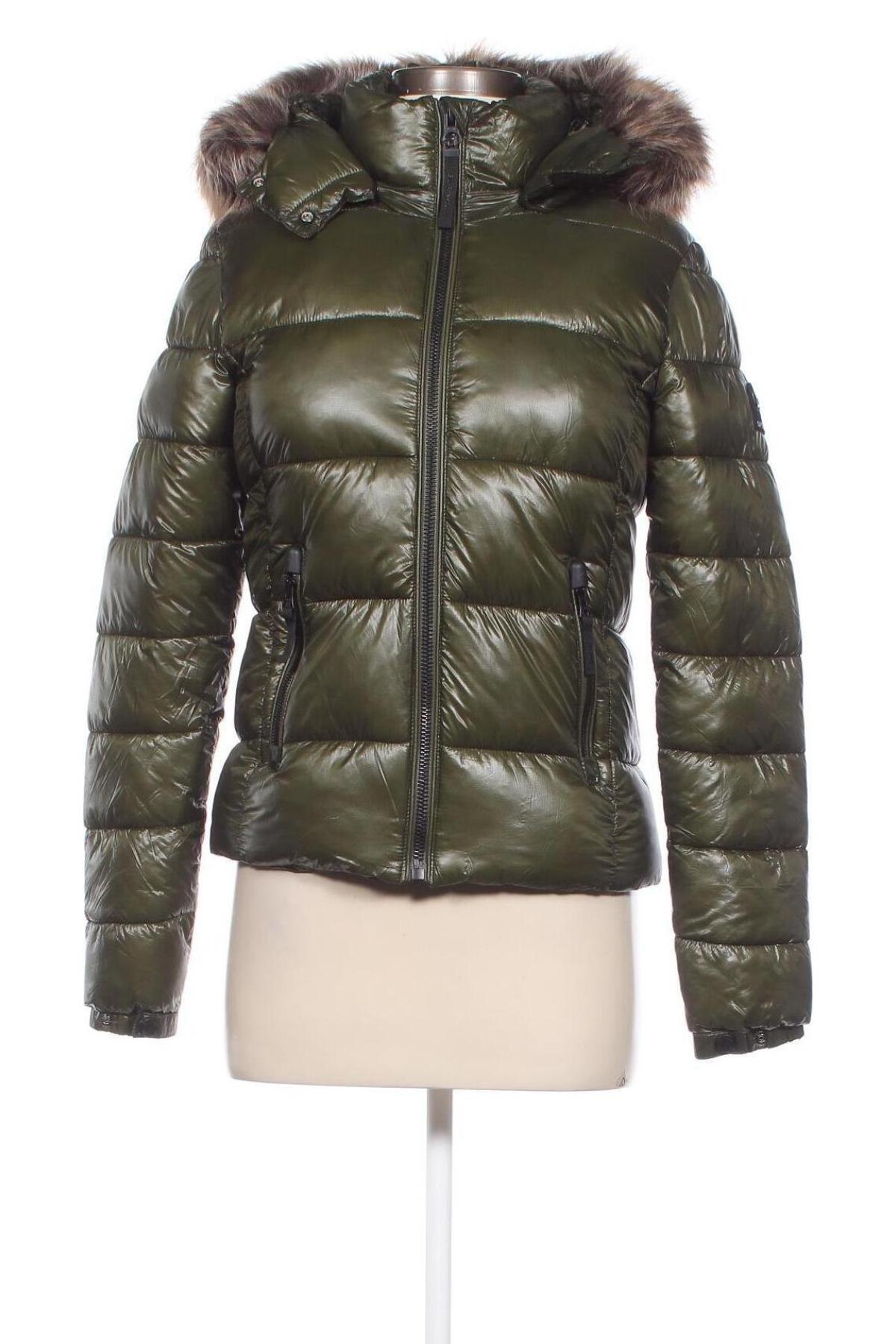 Geacă de femei Superdry, Mărime S, Culoare Verde, Preț 278,95 Lei