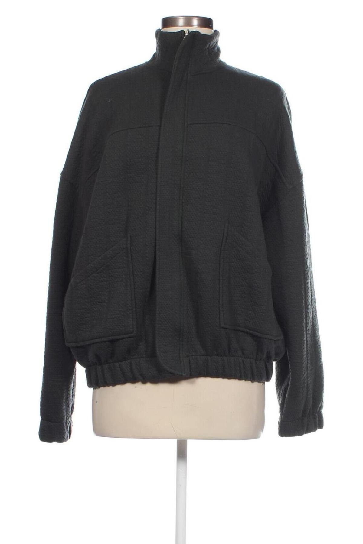 Γυναικείο μπουφάν Zara, Μέγεθος L, Χρώμα Πράσινο, Τιμή 13,36 €
