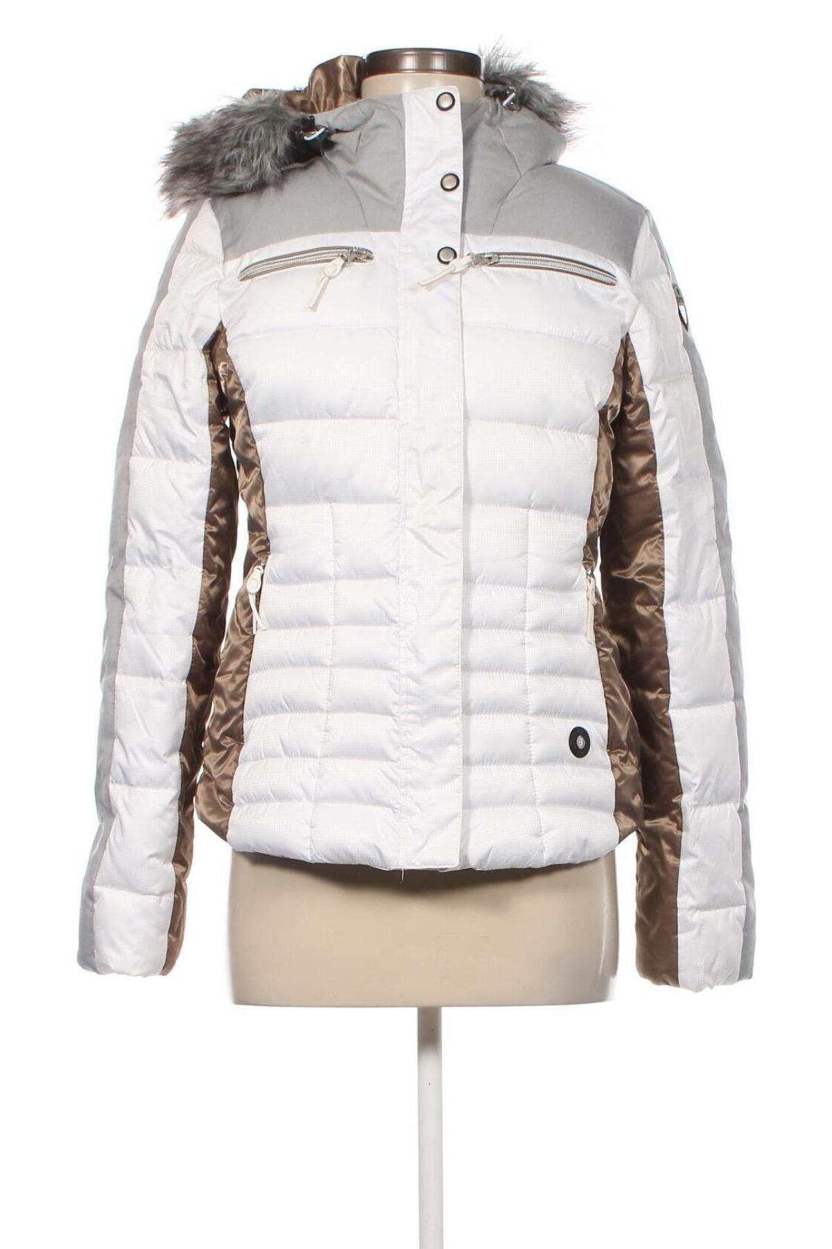 Γυναίκειο μπουφάν για χειμερινά σπορ Icepeak, Μέγεθος M, Χρώμα Λευκό, Τιμή 71,92 €