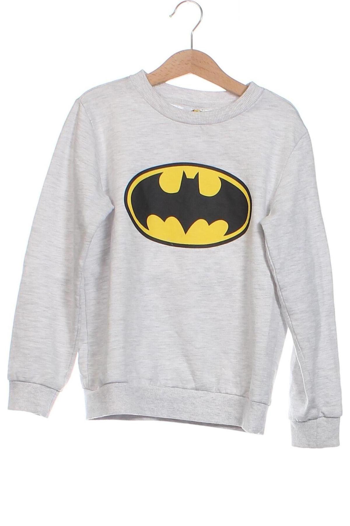 Παιδική μπλούζα Batman, Μέγεθος 5-6y/ 116-122 εκ., Χρώμα Γκρί, Τιμή 9,28 €