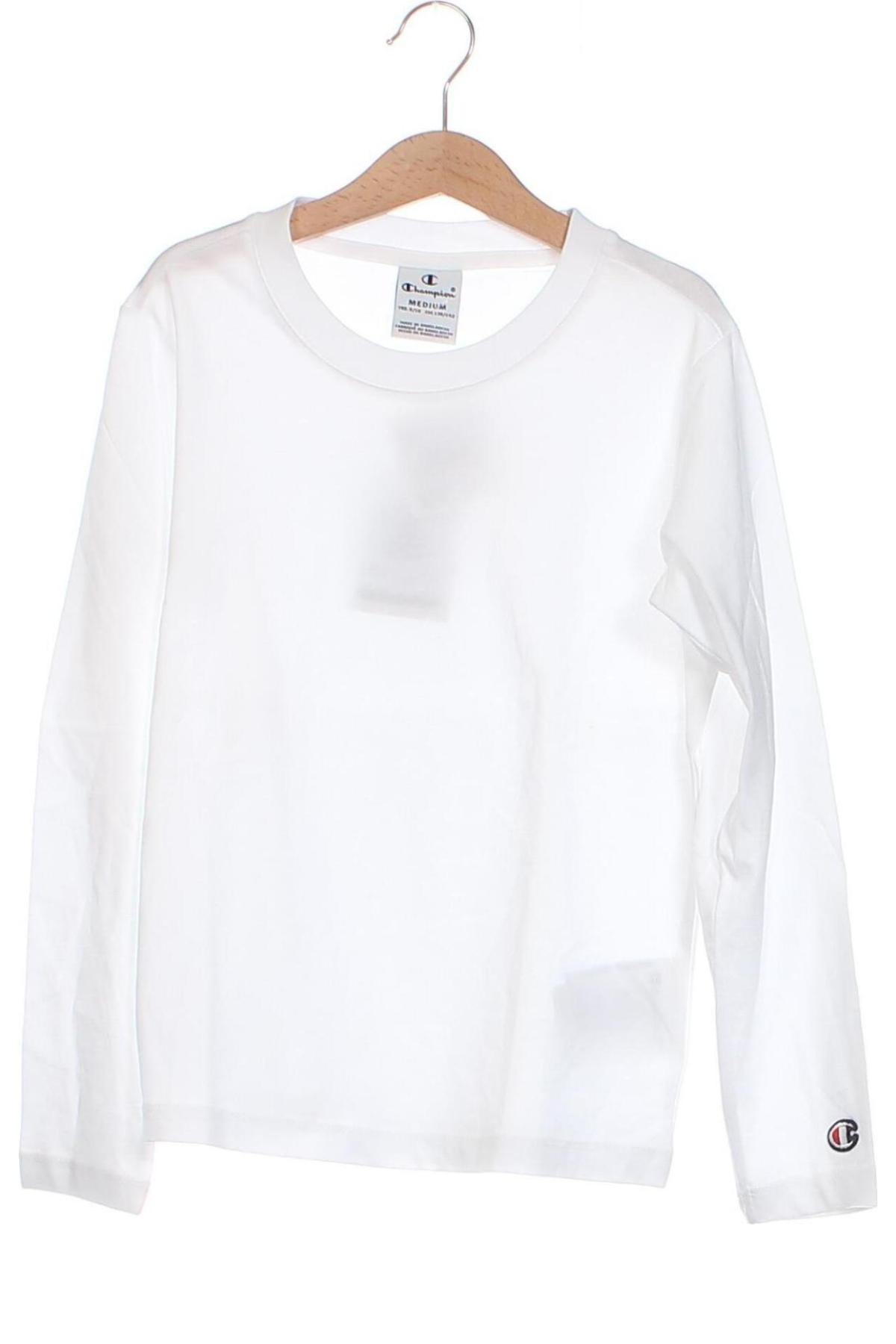 Детска блуза Champion, Размер 8-9y/ 134-140 см, Цвят Бял, Цена 59,00 лв.