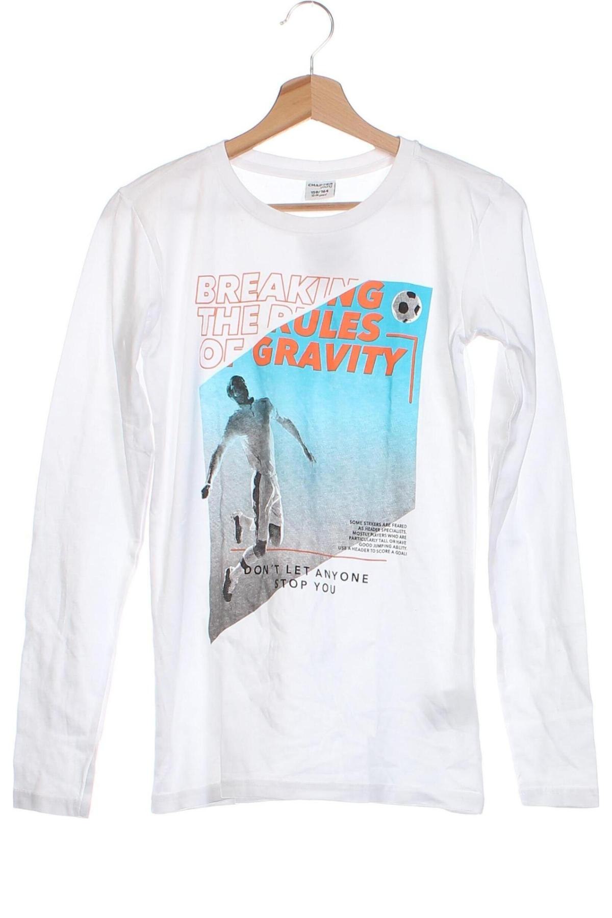 Παιδική μπλούζα Chapter, Μέγεθος 12-13y/ 158-164 εκ., Χρώμα Λευκό, Τιμή 2,72 €