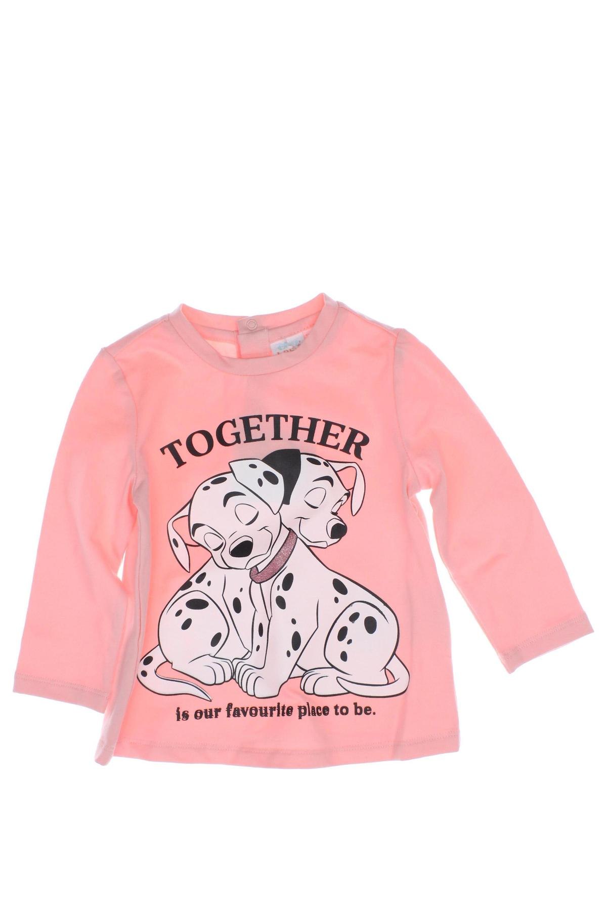 Παιδική μπλούζα Disney, Μέγεθος 6-9m/ 68-74 εκ., Χρώμα Ρόζ , Τιμή 9,28 €