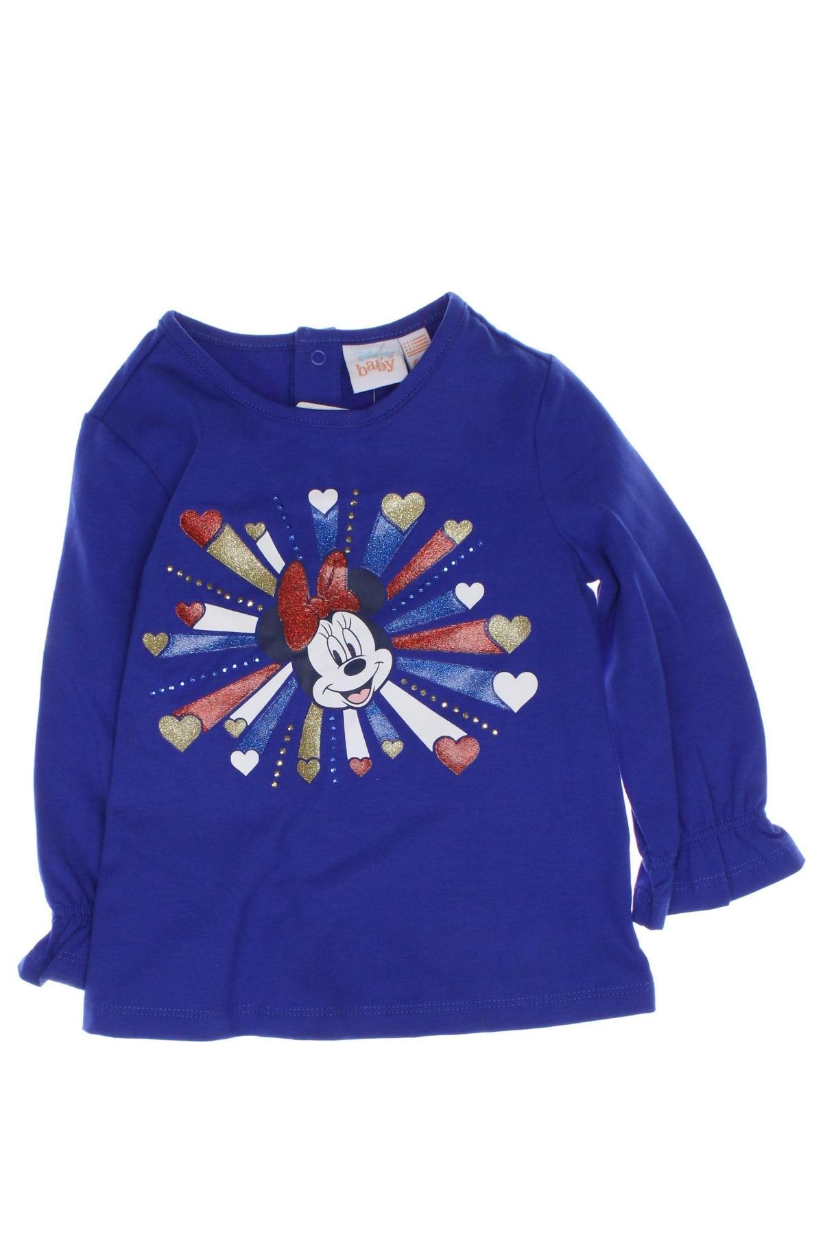 Παιδική μπλούζα Disney, Μέγεθος 6-9m/ 68-74 εκ., Χρώμα Μπλέ, Τιμή 3,25 €
