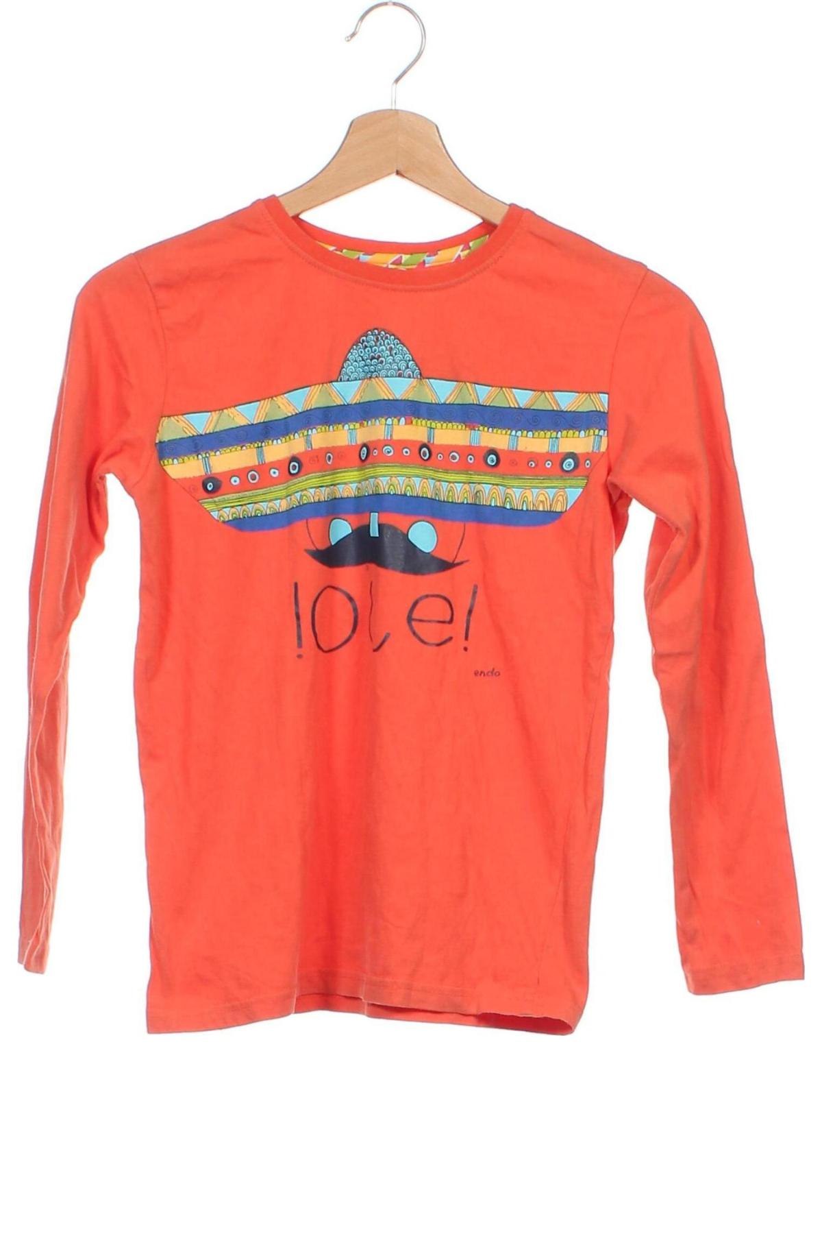 Kinder Shirt Endo, Größe 9-10y/ 140-146 cm, Farbe Orange, Preis € 5,45