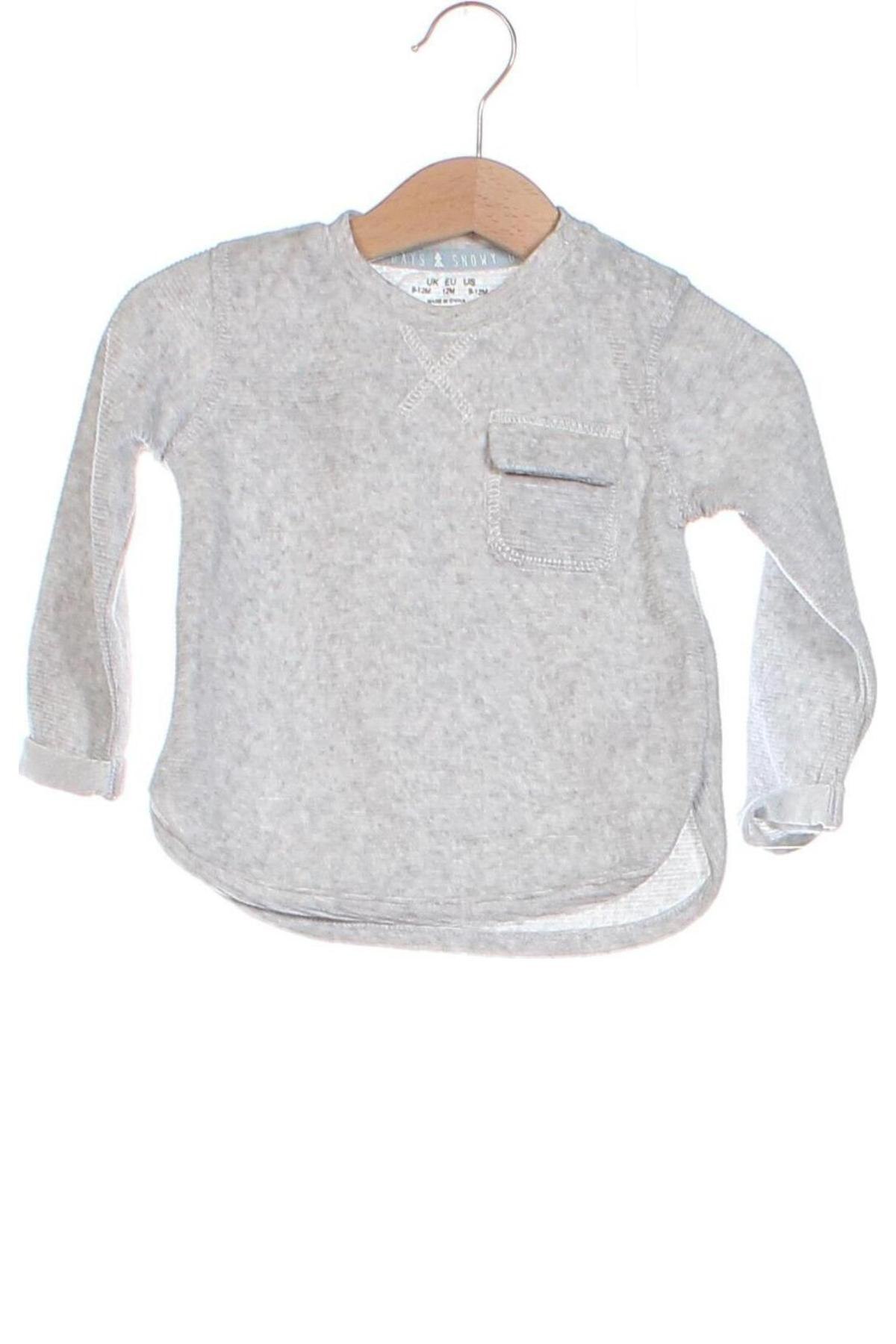 Kinder Shirt F&F, Größe 9-12m/ 74-80 cm, Farbe Grau, Preis 6,00 €