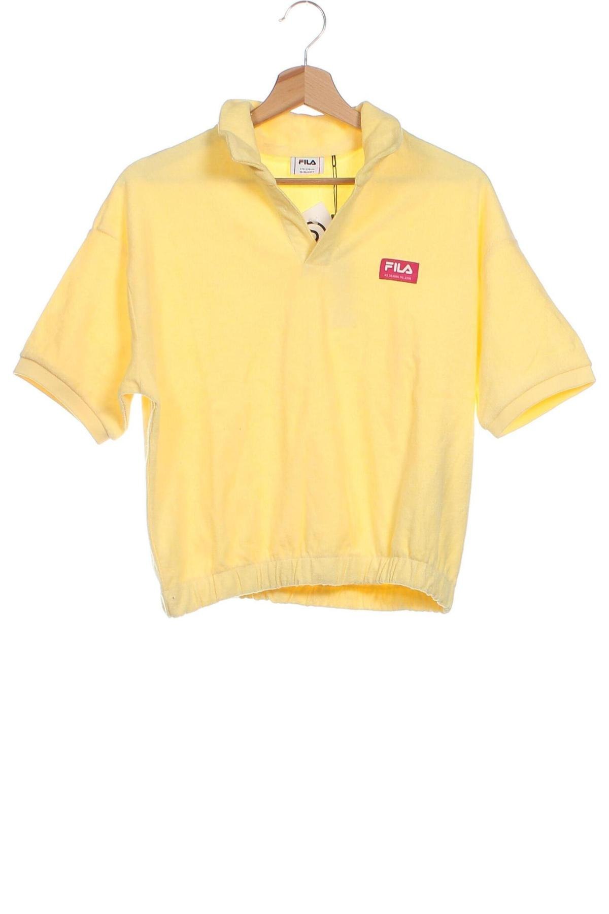 Детска блуза FILA, Размер 15-18y/ 170-176 см, Цвят Жълт, Цена 13,60 лв.