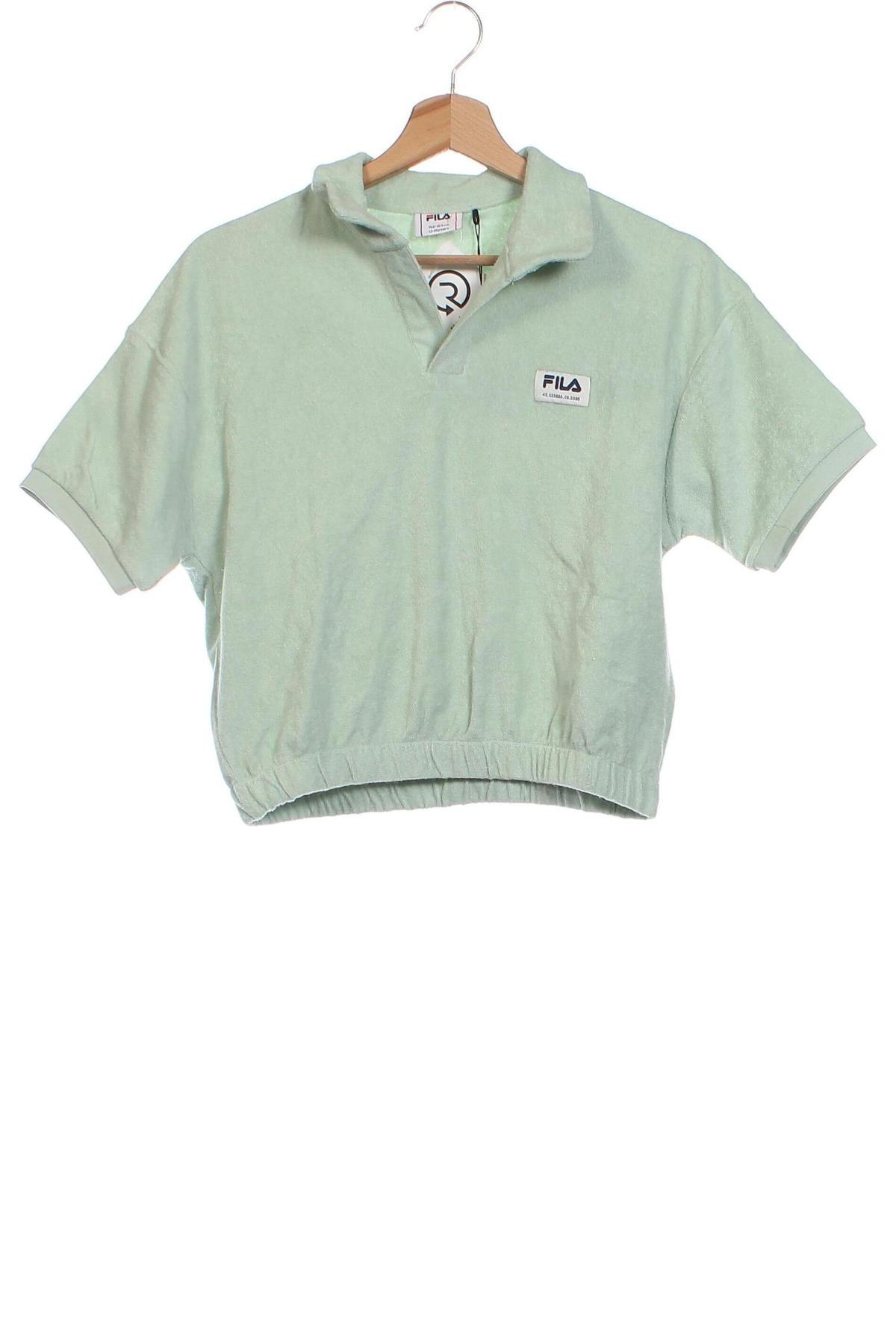 Kinder Shirt FILA, Größe 12-13y/ 158-164 cm, Farbe Grün, Preis 11,22 €
