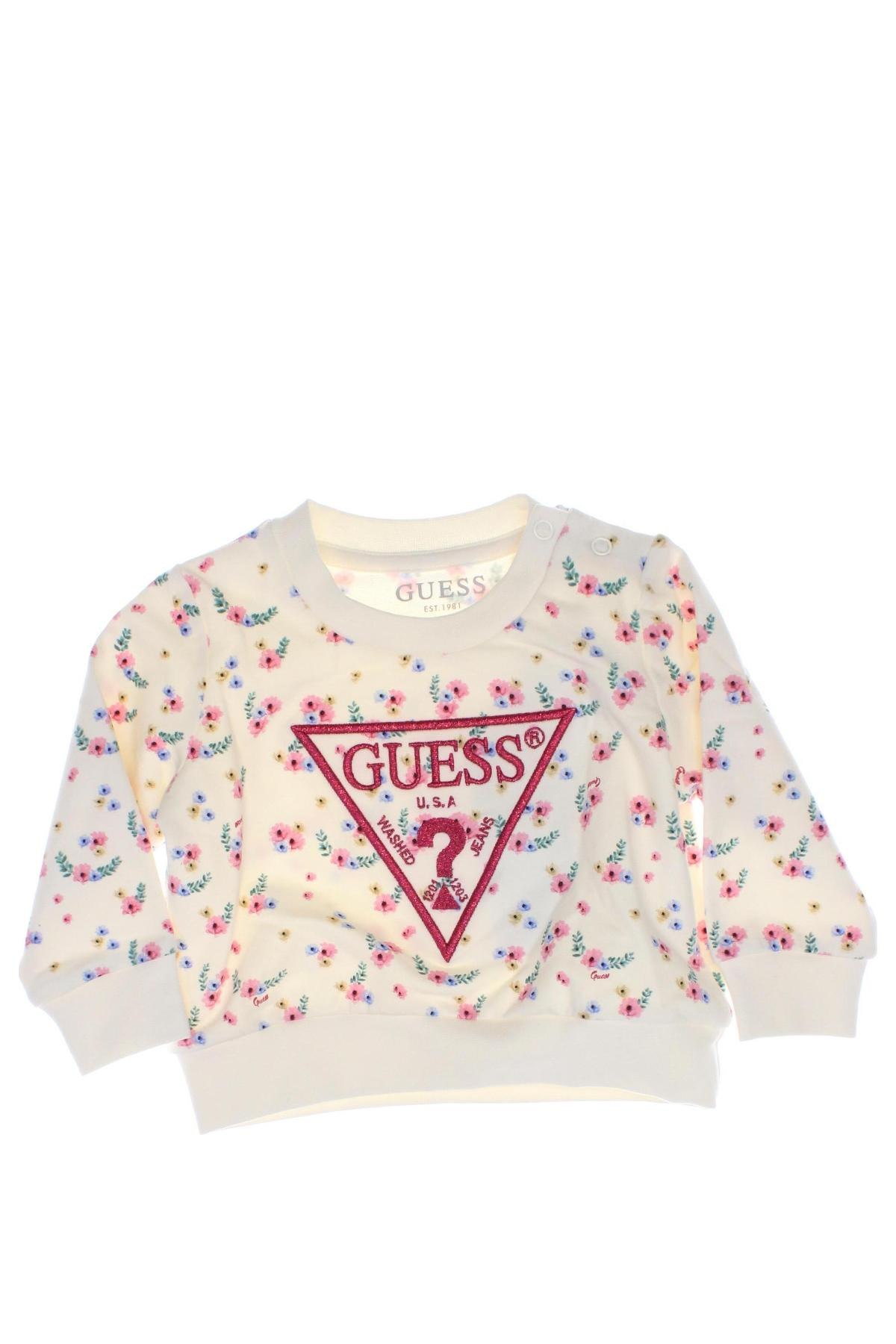 Bluză pentru copii Guess, Mărime 3-6m/ 62-68 cm, Culoare Ecru, Preț 101,32 Lei