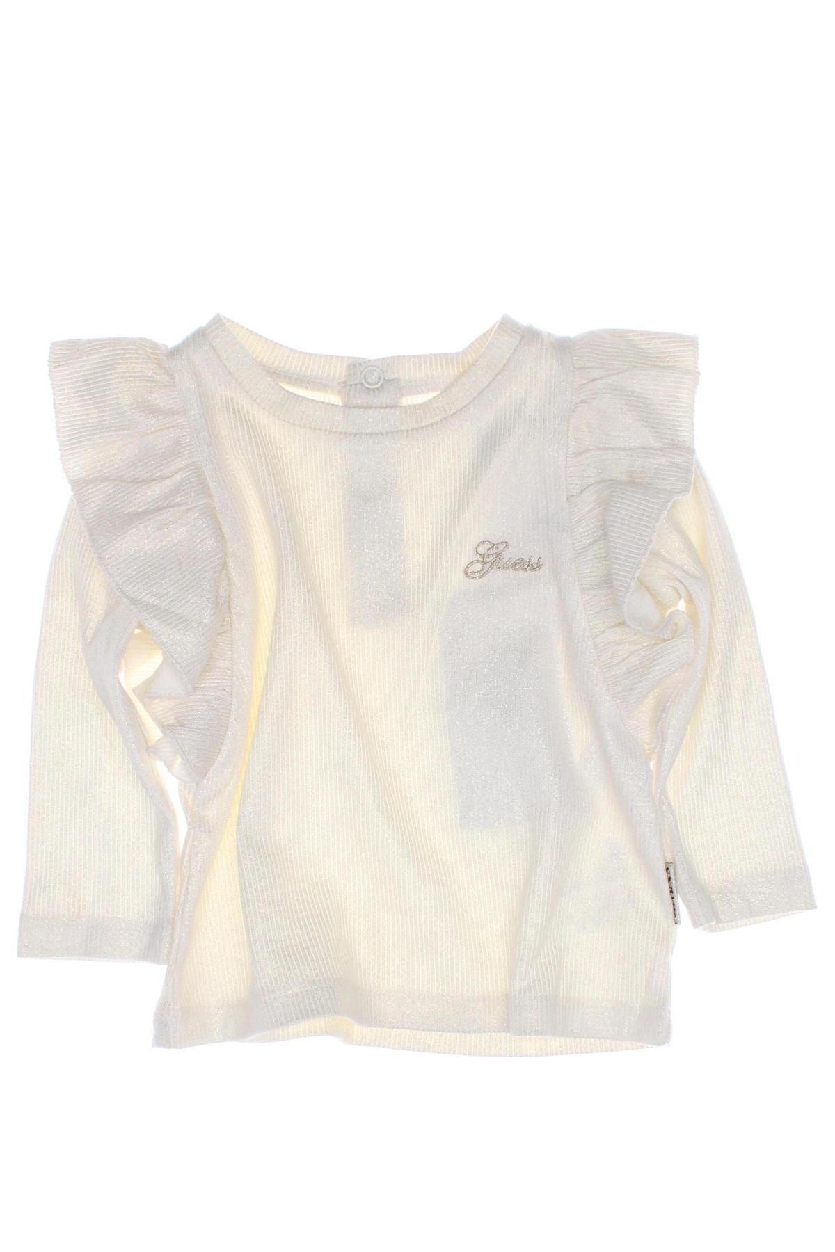 Детска блуза Guess, Размер 3-6m/ 62-68 см, Цвят Златист, Цена 77,00 лв.