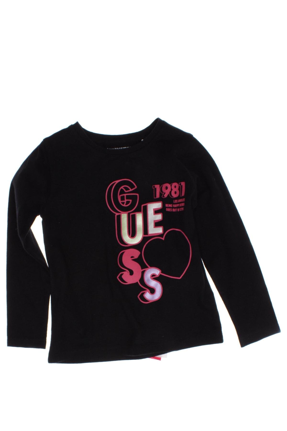 Kinder Shirt Guess, Größe 2-3y/ 98-104 cm, Farbe Schwarz, Preis € 21,83