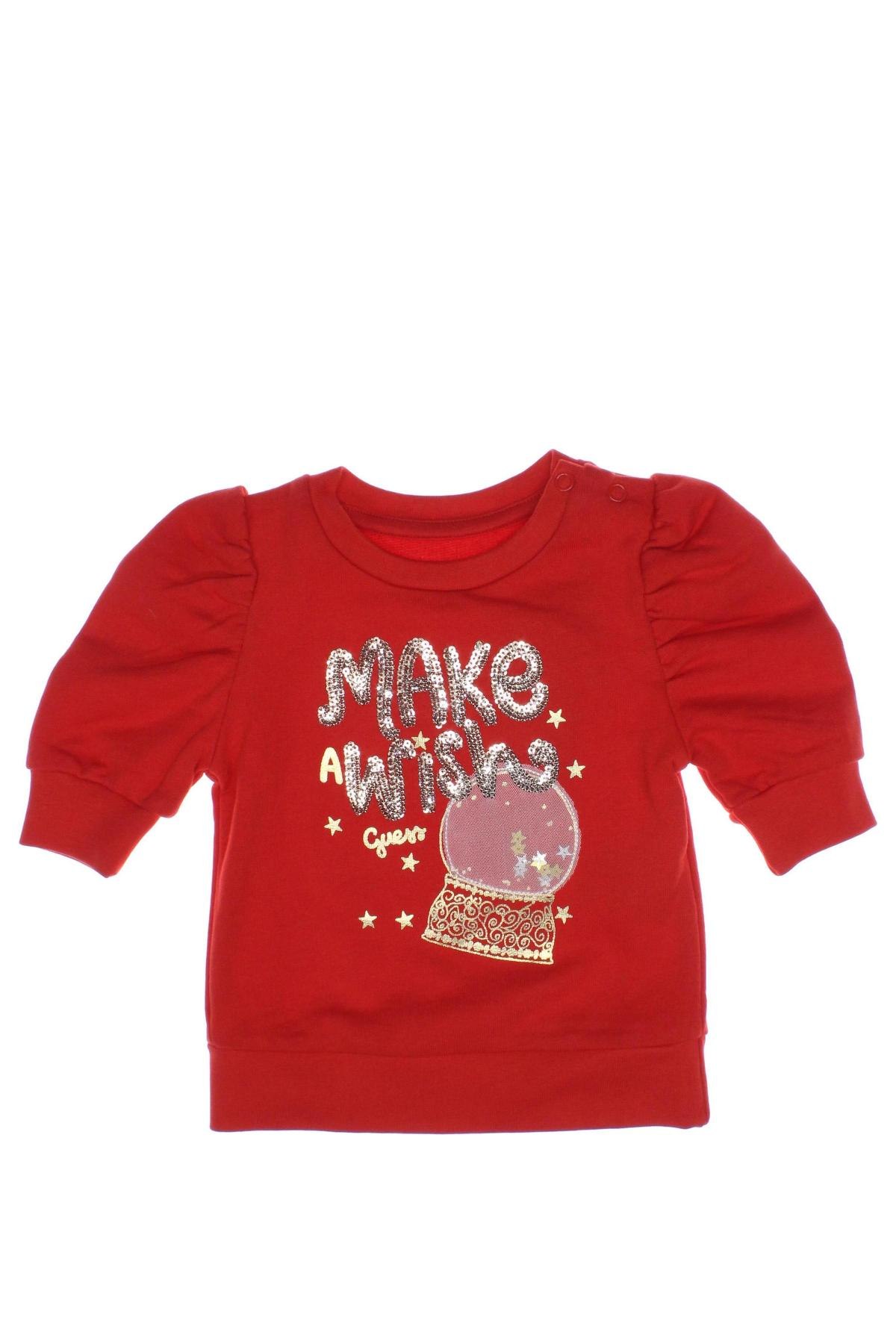 Kinder Shirt Guess, Größe 3-6m/ 62-68 cm, Farbe Rot, Preis € 13,10