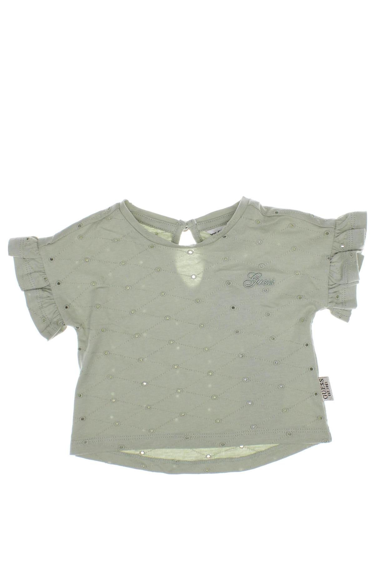 Kinder Shirt Guess, Größe 3-6m/ 62-68 cm, Farbe Grün, Preis 39,69 €