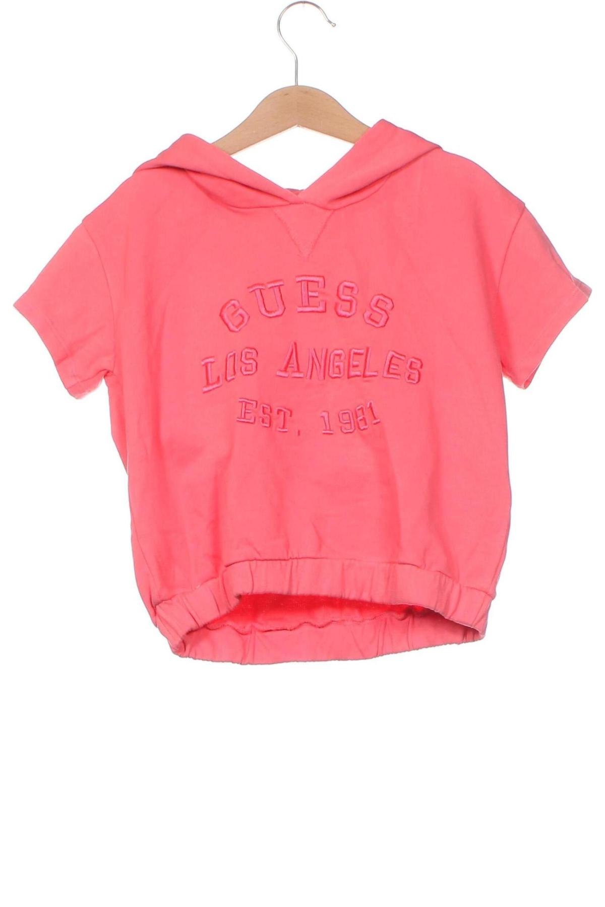 Kinder Shirt Guess, Größe 7-8y/ 128-134 cm, Farbe Rosa, Preis € 19,85