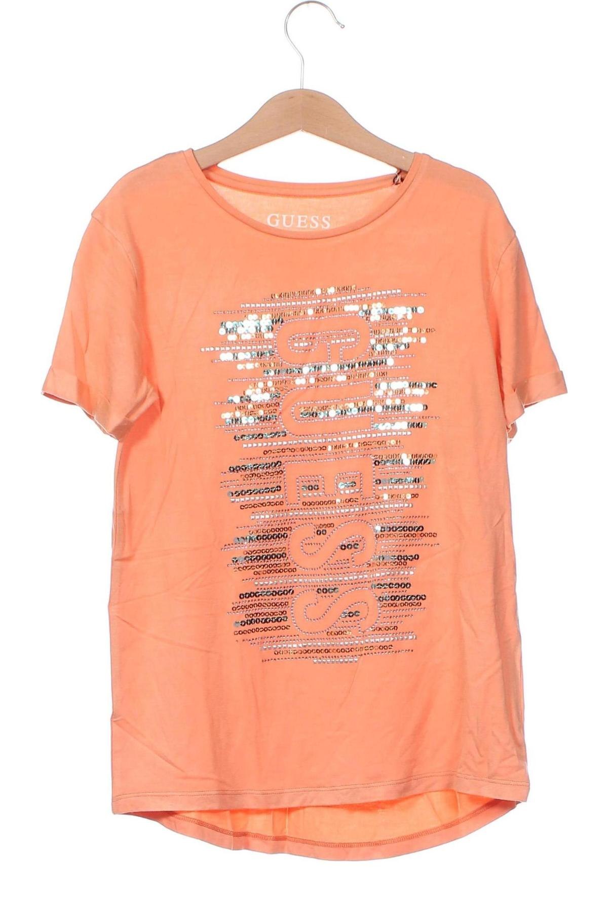 Παιδική μπλούζα Guess, Μέγεθος 8-9y/ 134-140 εκ., Χρώμα  Μπέζ, Τιμή 17,86 €