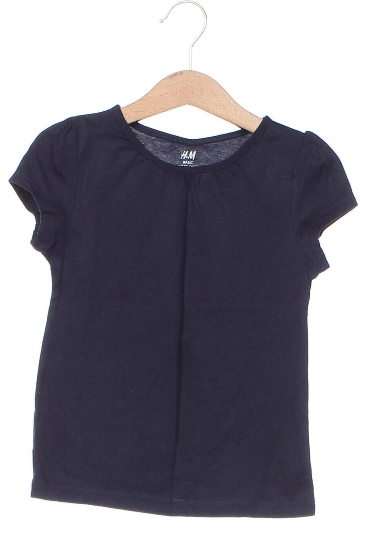 Bluză pentru copii H&M, Mărime 2-3y/ 98-104 cm, Culoare Albastru, Preț 7,96 Lei