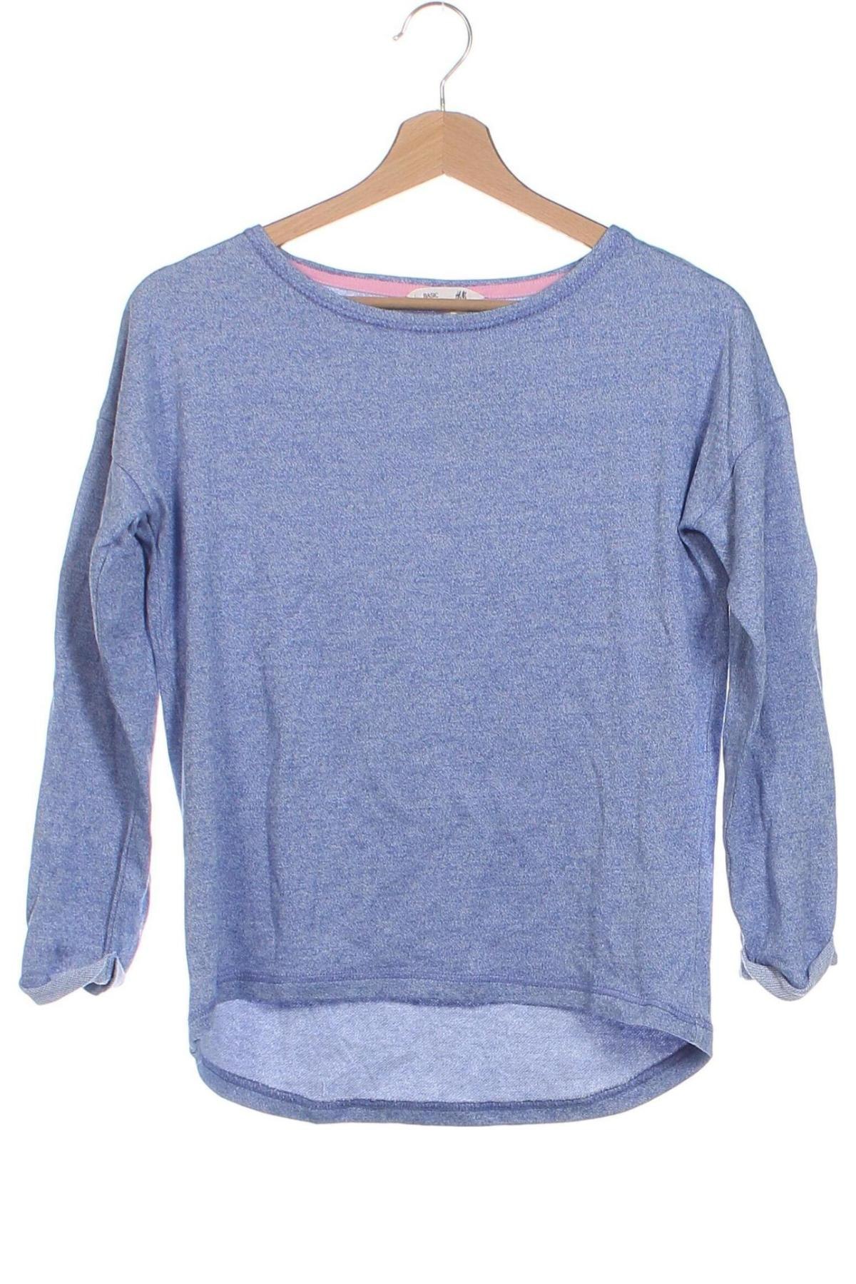 Dziecięca bluzka H&M, Rozmiar 12-13y/ 158-164 cm, Kolor Niebieski, Cena 18,65 zł