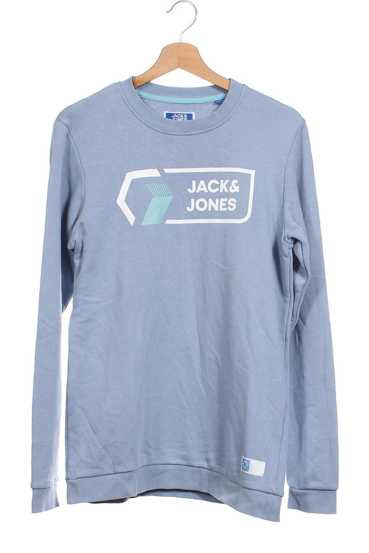 Kinder Shirt Jack & Jones, Größe 15-18y/ 170-176 cm, Farbe Blau, Preis 4,44 €