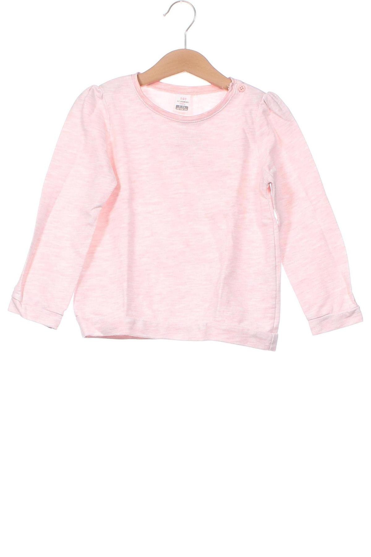 Детска блуза LCW, Размер 2-3y/ 98-104 см, Цвят Розов, Цена 12,00 лв.