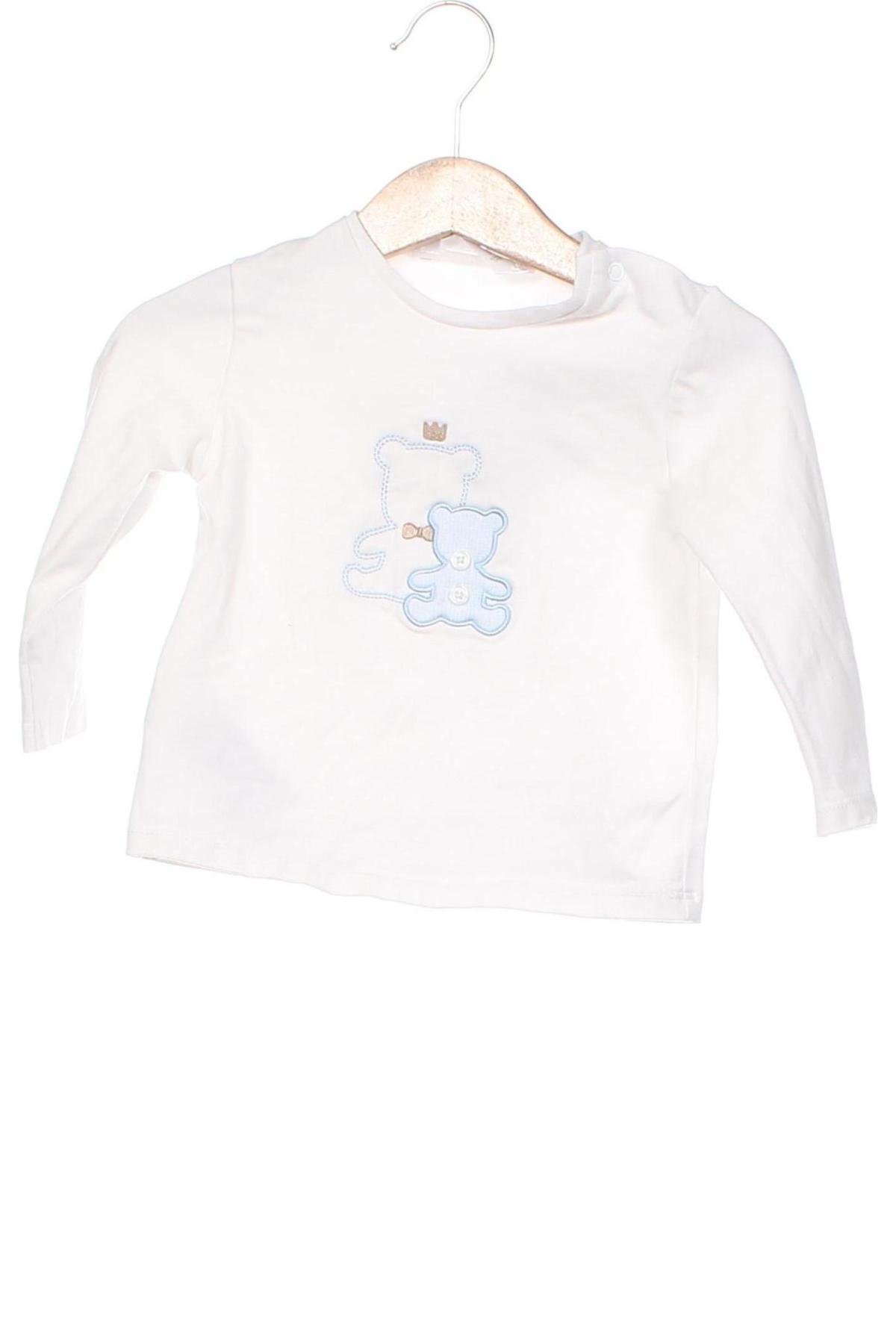 Детска блуза Mayoral, Размер 6-9m/ 68-74 см, Цвят Бял, Цена 9,24 лв.