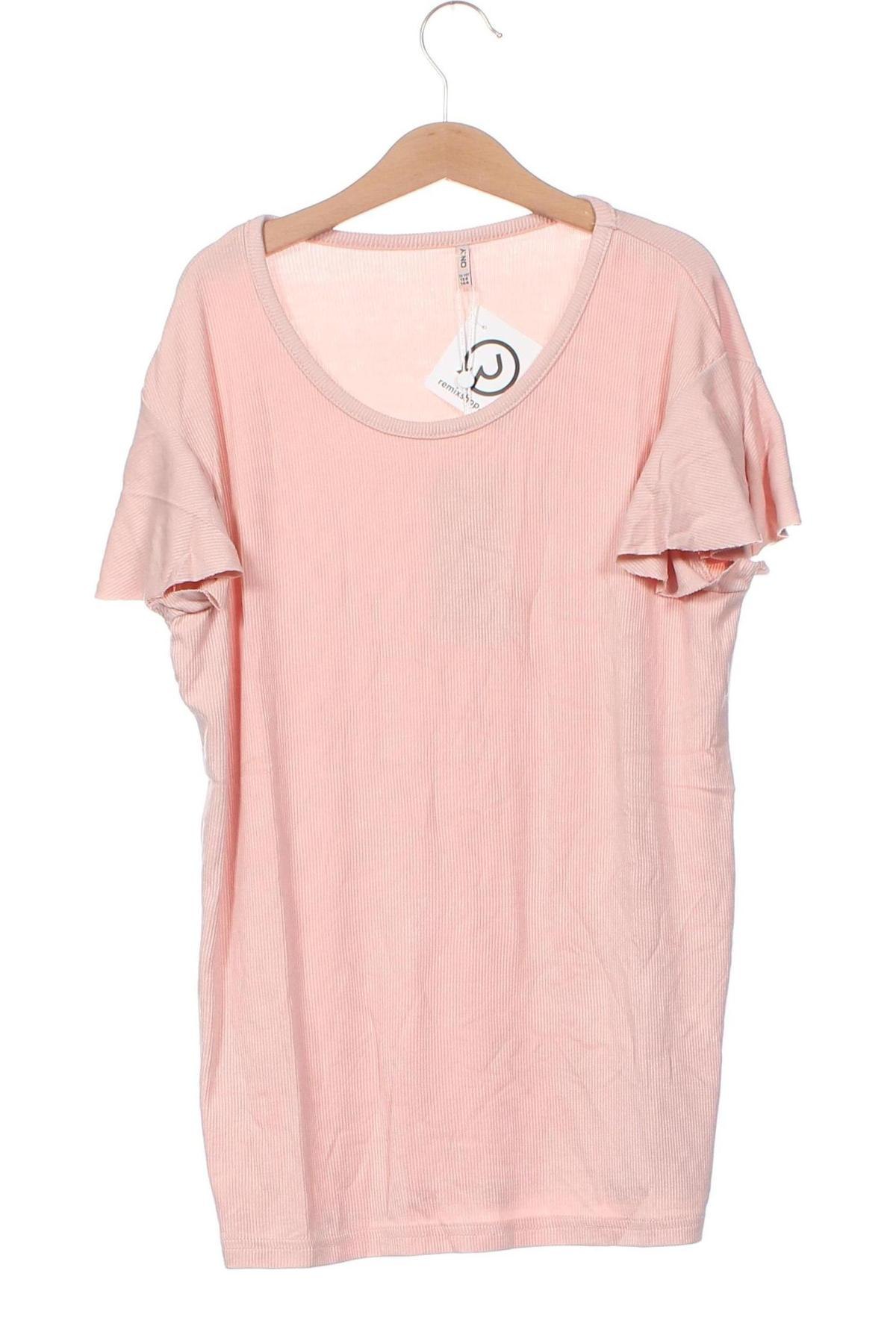 Детска блуза ONLY, Размер 12-13y/ 158-164 см, Цвят Розов, Цена 10,50 лв.