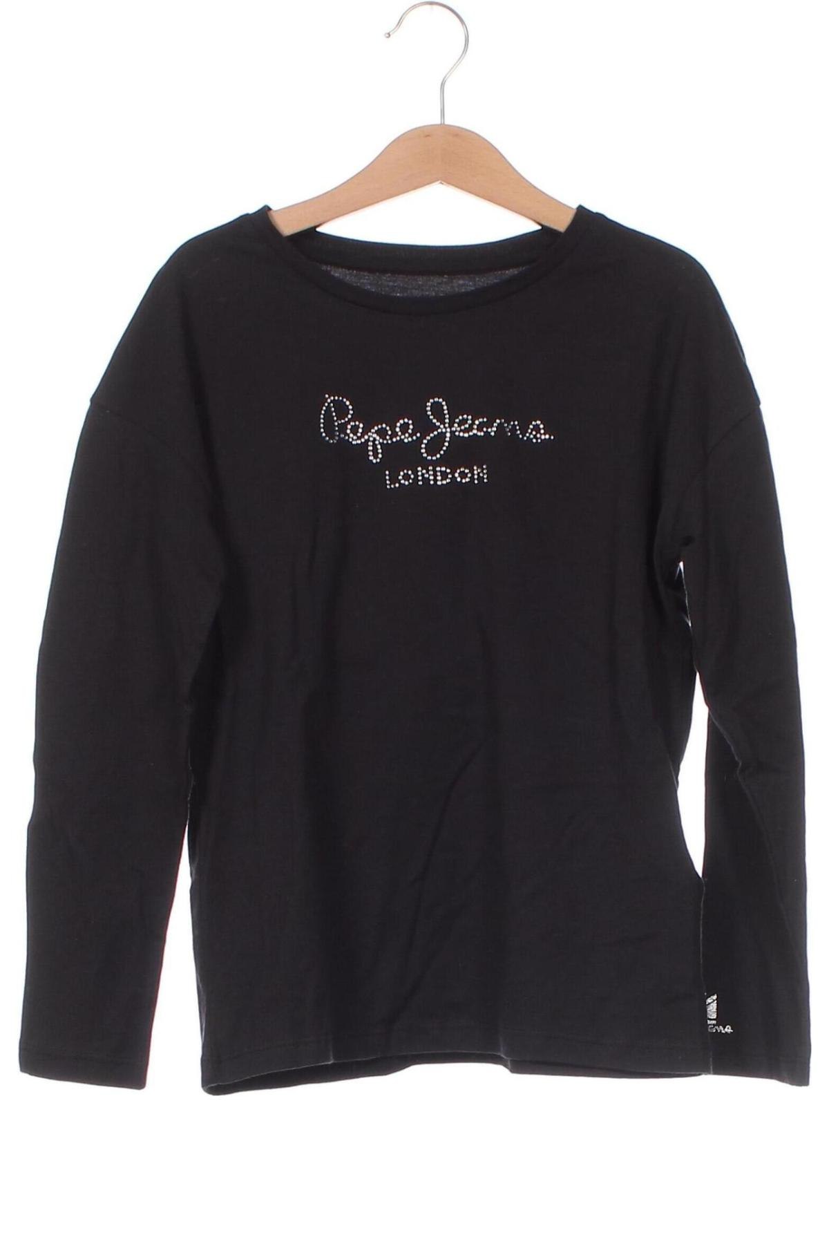 Kinder Shirt Pepe Jeans, Größe 9-10y/ 140-146 cm, Farbe Schwarz, Preis 15,77 €