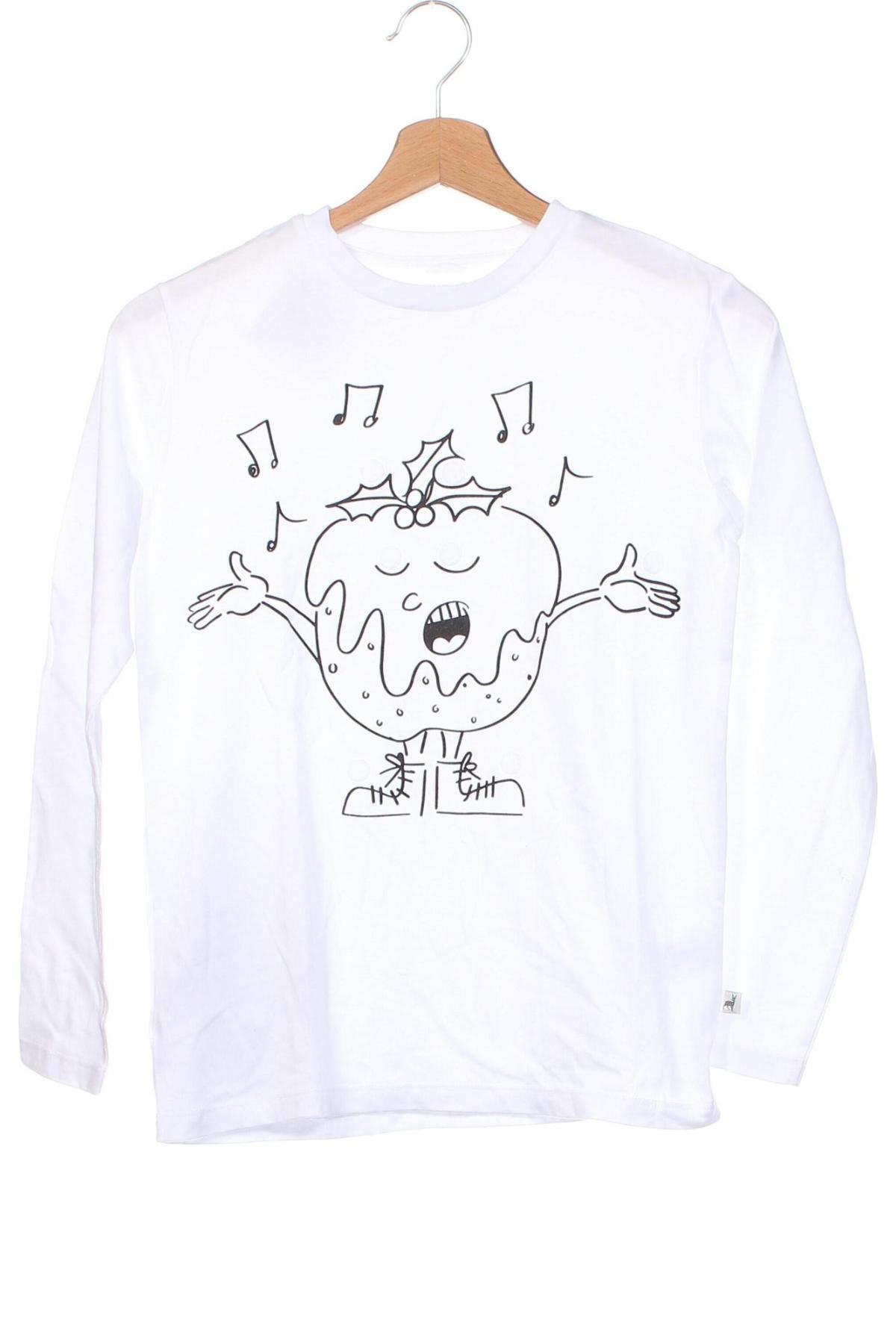 Kinder Shirt Stella McCartney Kids, Größe 11-12y/ 152-158 cm, Farbe Weiß, Preis 23,00 €