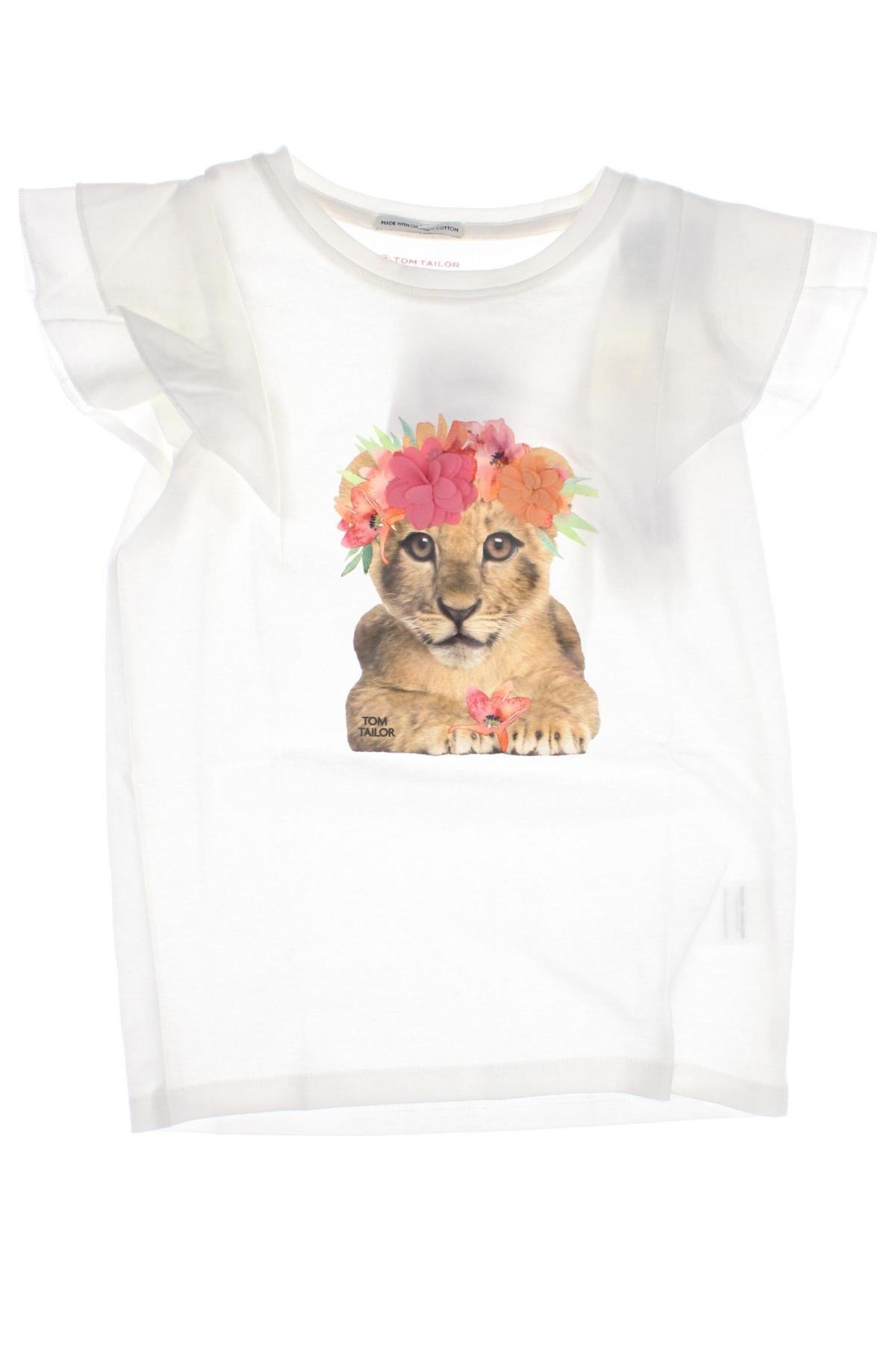 Kinder Shirt Tom Tailor, Größe 3-4y/ 104-110 cm, Farbe Weiß, Preis € 26,29