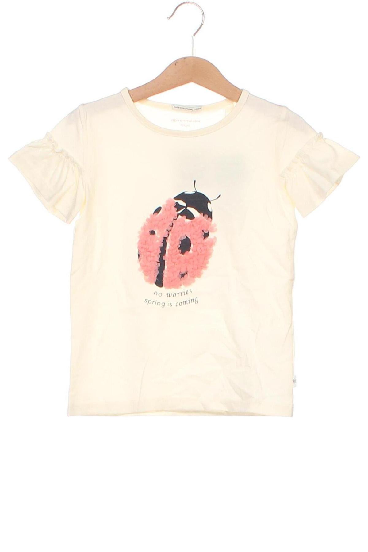 Kinder Shirt Tom Tailor, Größe 3-4y/ 104-110 cm, Farbe Ecru, Preis € 26,29