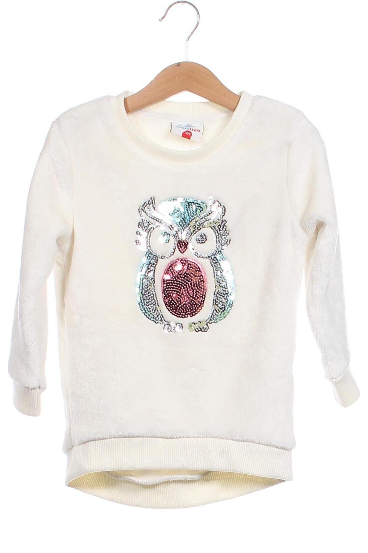 Детска блуза Topolino, Размер 2-3y/ 98-104 см, Цвят Екрю, Цена 6,60 лв.