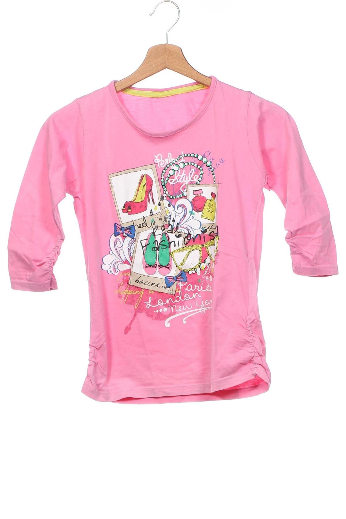 Детска блуза Yigga, Размер 10-11y/ 146-152 см, Цвят Розов, Цена 5,98 лв.