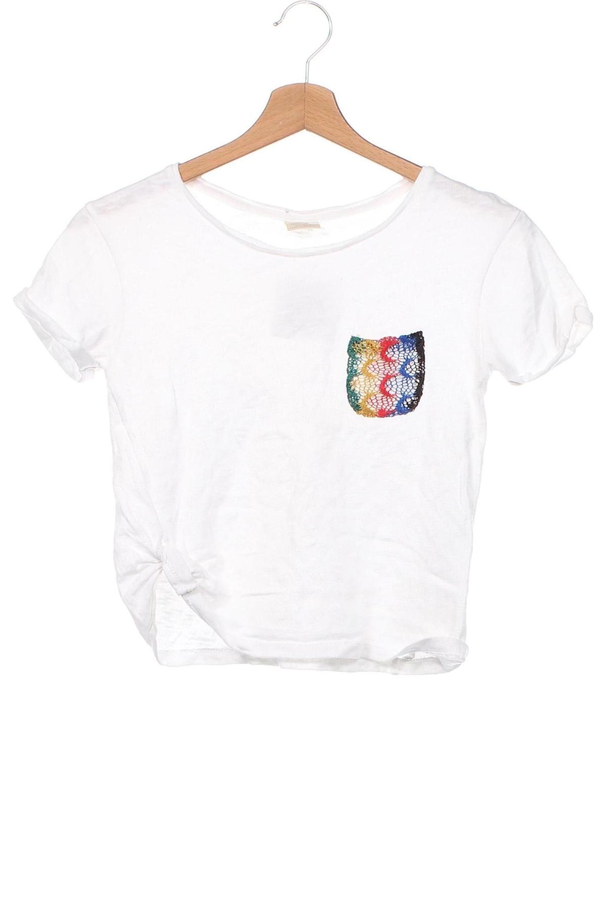 Bluză pentru copii Zara, Mărime 5-6y/ 116-122 cm, Culoare Alb, Preț 35,71 Lei