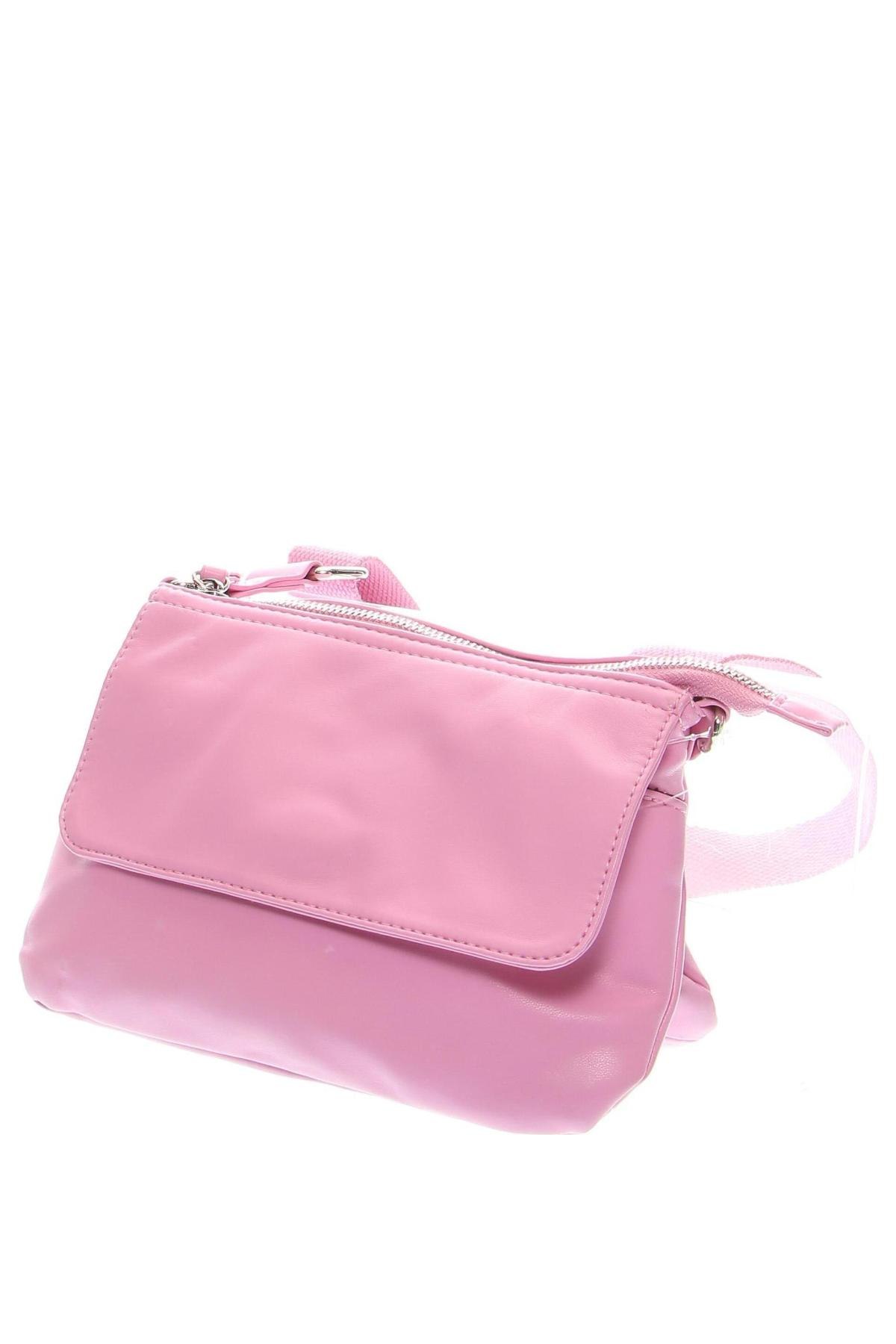 Γυναικεία τσάντα Pull&Bear, Χρώμα Ρόζ , Τιμή 16,00 €