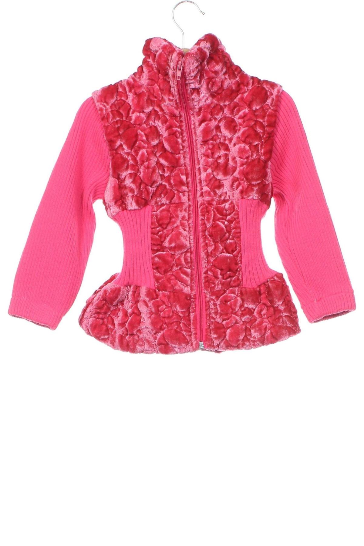 Pulover cu nasturi pentru copii, Mărime 3-4y/ 104-110 cm, Culoare Roz, Preț 26,93 Lei