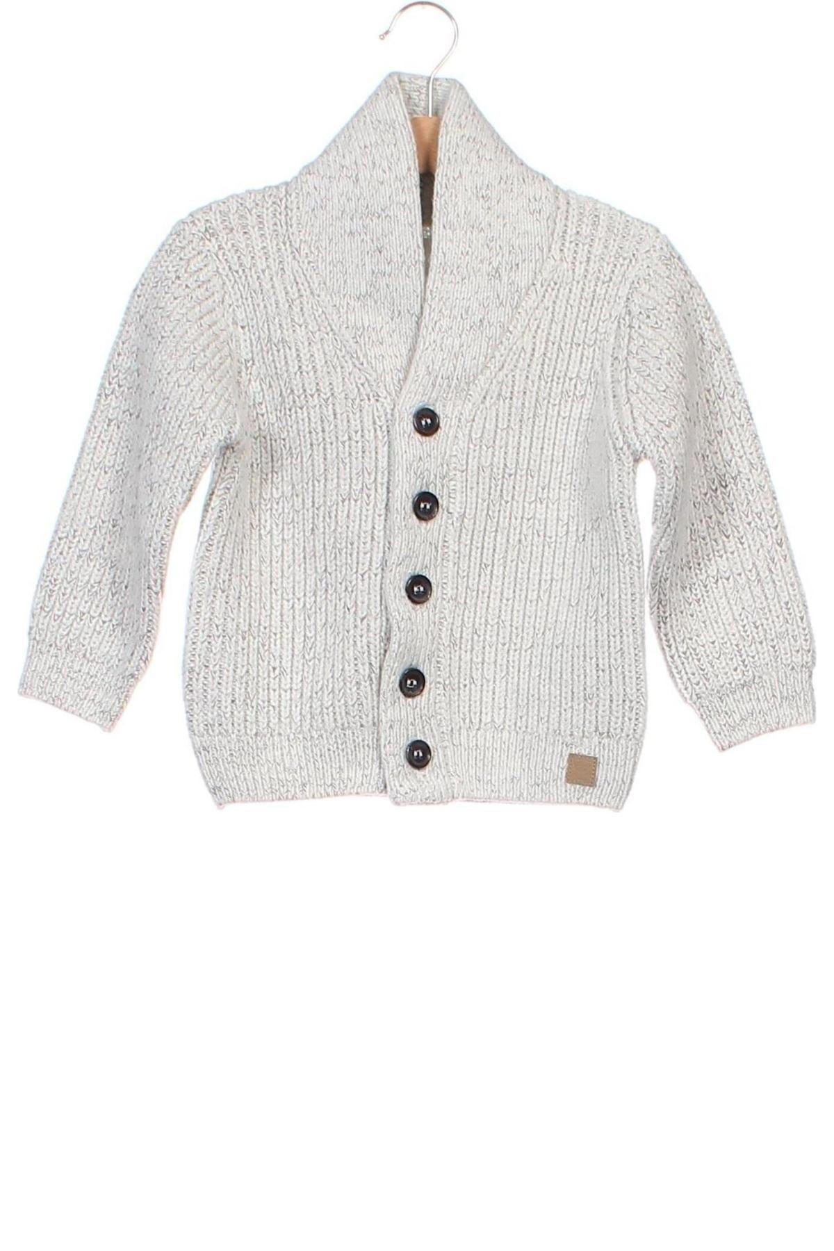 Kinder Strickjacke Coolclub, Größe 12-18m/ 80-86 cm, Farbe Grau, Preis 4,65 €