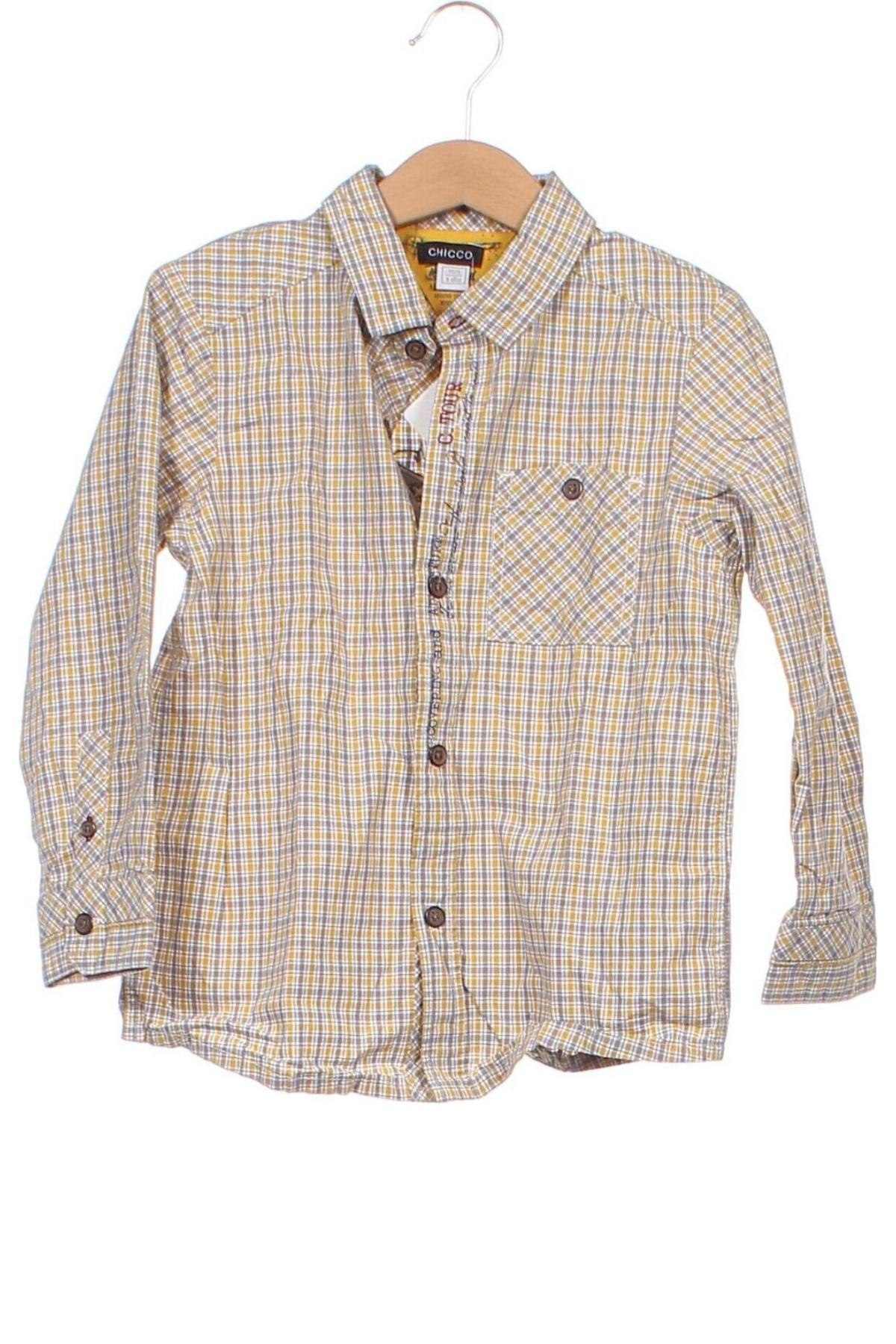 Детска риза Chicco, Размер 4-5y/ 110-116 см, Цвят Многоцветен, Цена 12,00 лв.