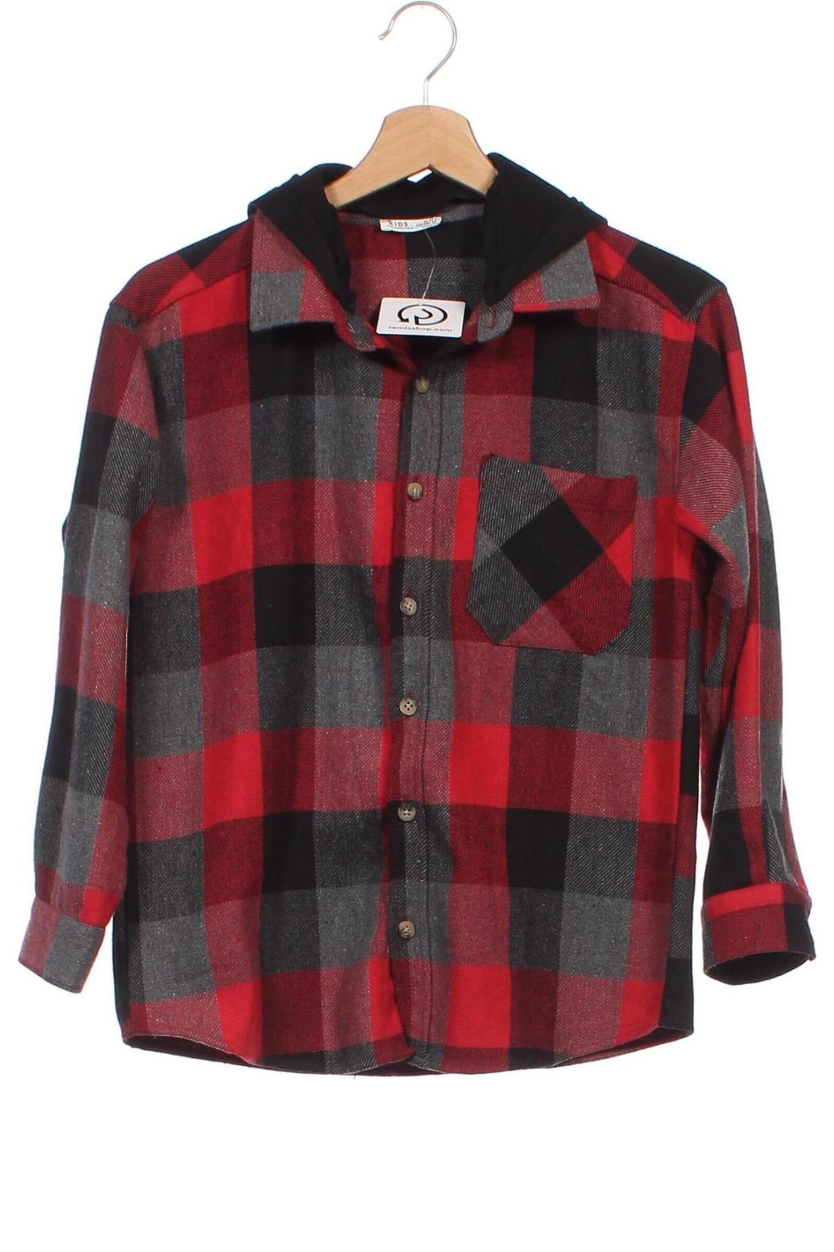 Детска риза Defacto, Размер 9-10y/ 140-146 см, Цвят Червен, Цена 12,00 лв.
