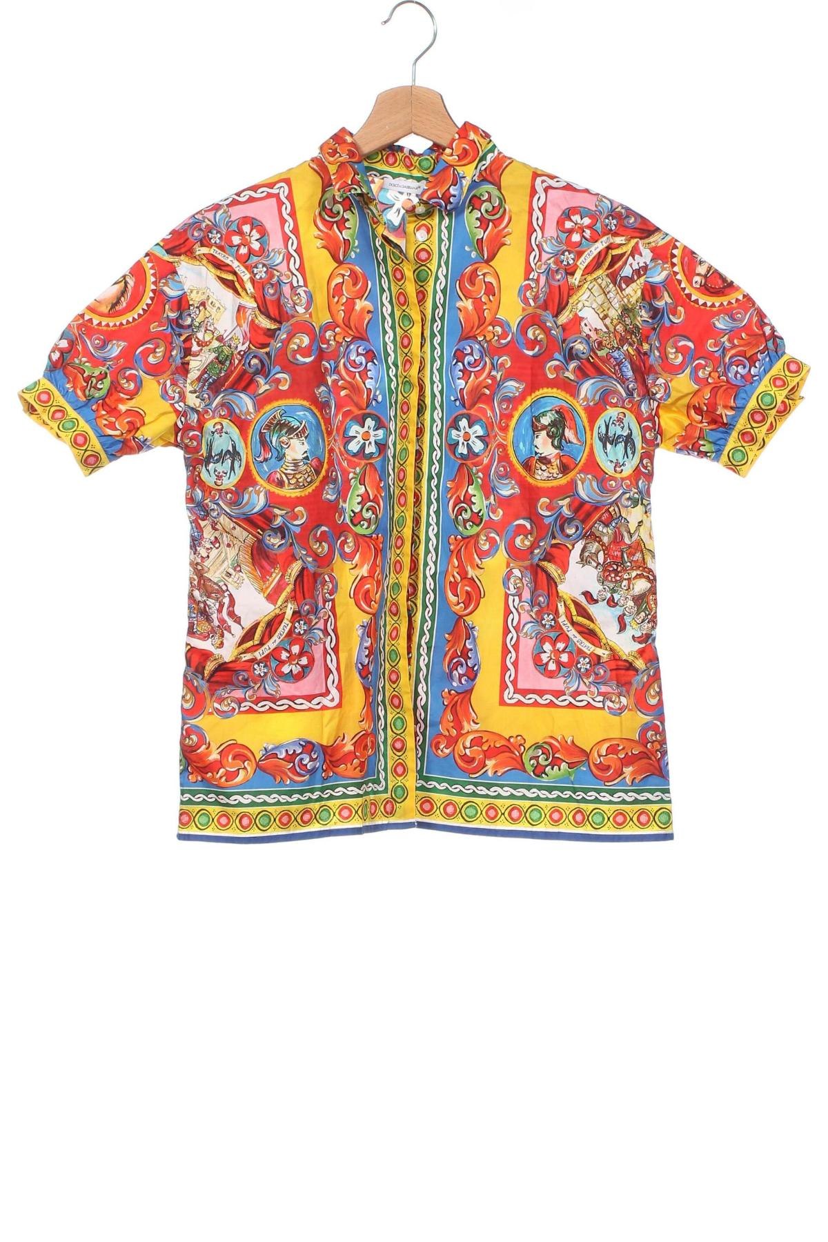 Παιδικό πουκάμισο Dolce & Gabbana, Μέγεθος 11-12y/ 152-158 εκ., Χρώμα Πολύχρωμο, Τιμή 73,66 €